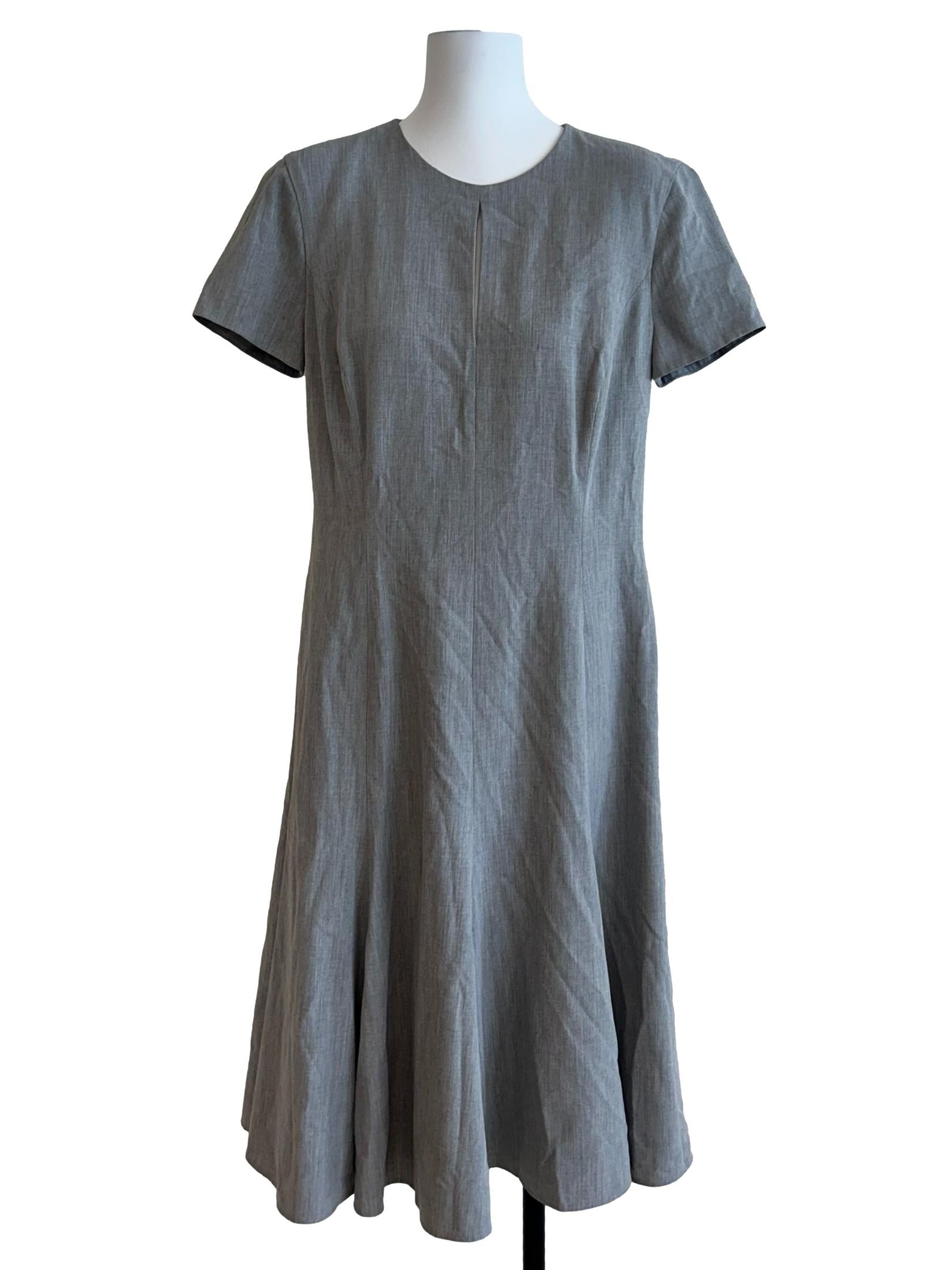 Light Grey Midi Dress