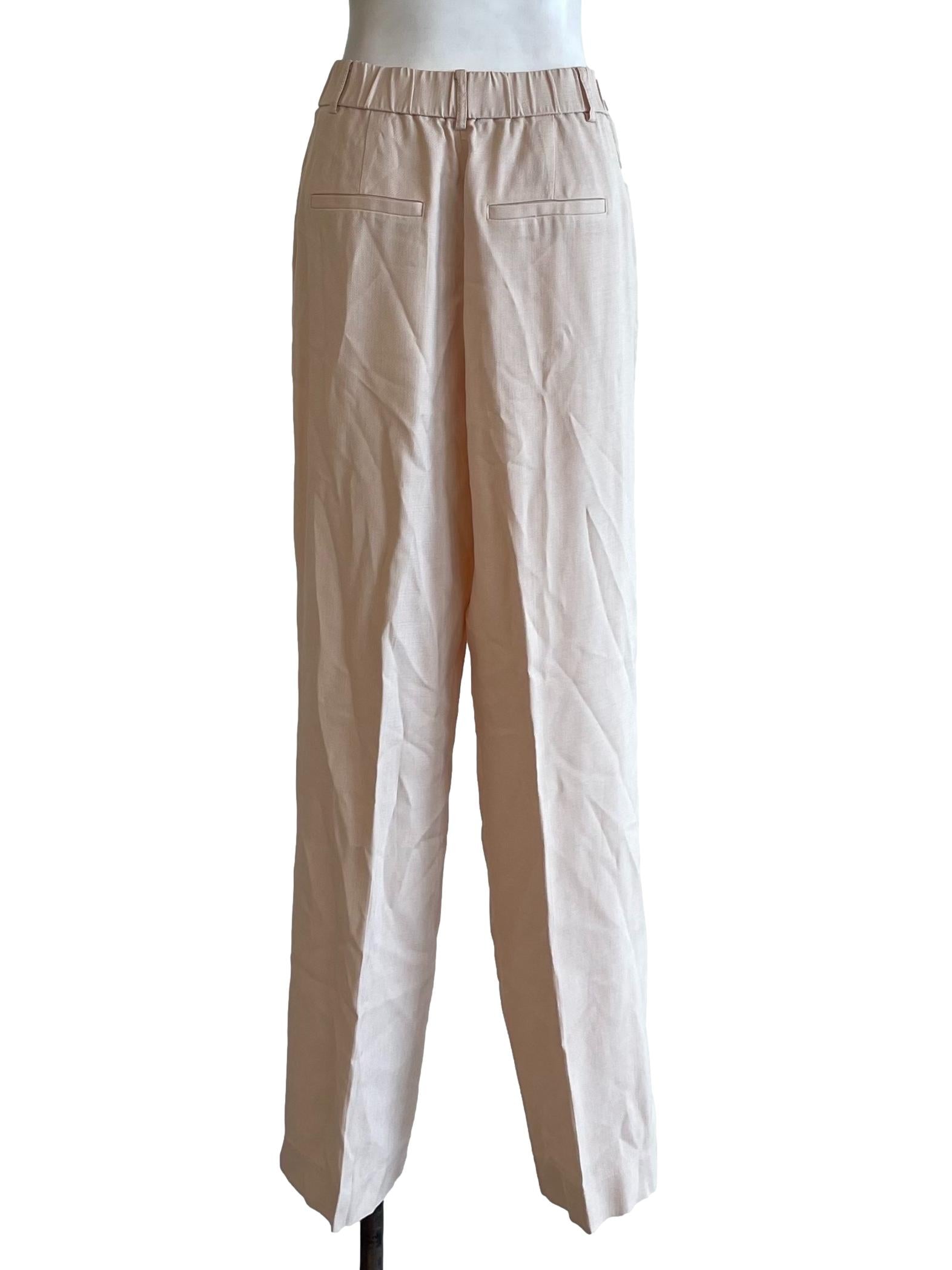 Cantaloupe Pleated Pants