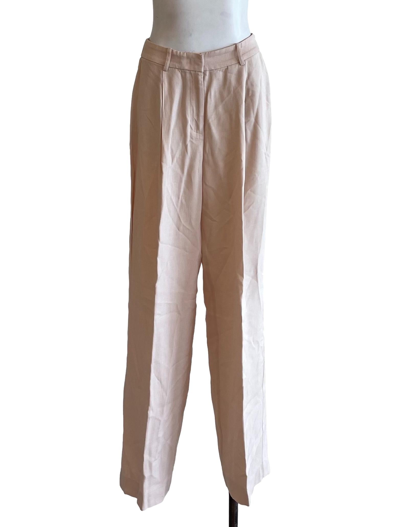 Cantaloupe Pleated Pants