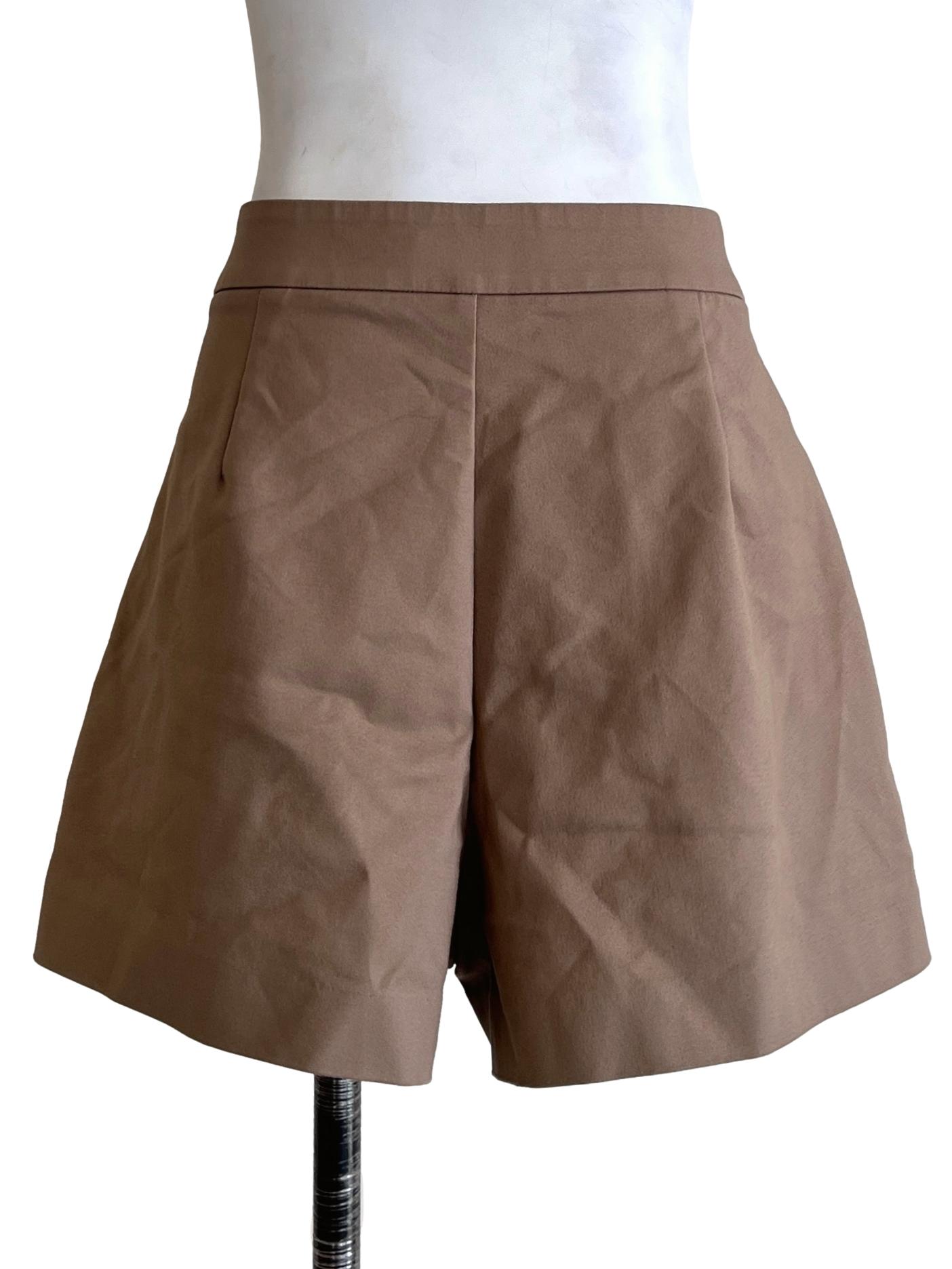 Peanut Brown Boyfriend Shorts LB