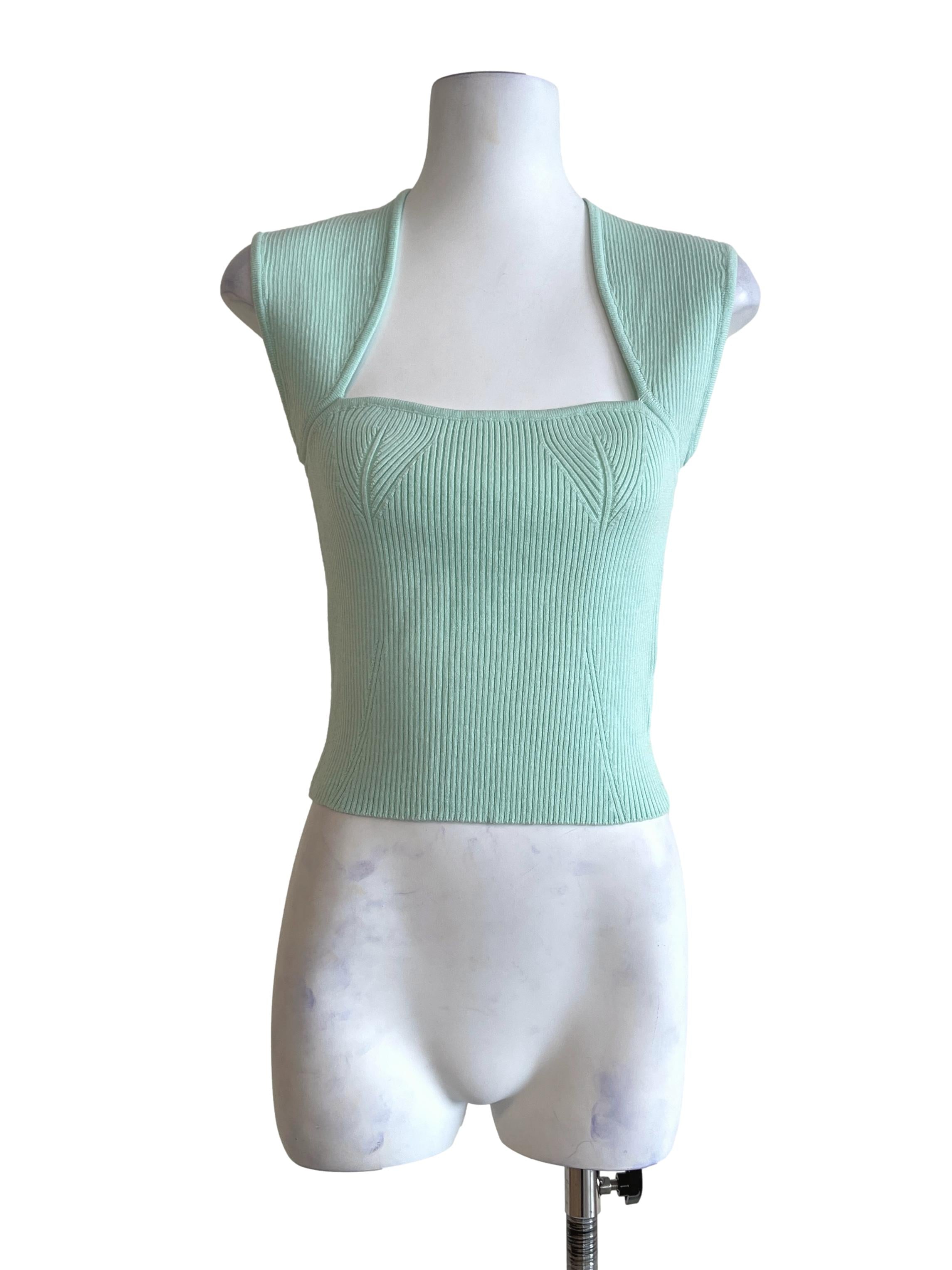 Mint Green Queen Anna Sleeveless Top