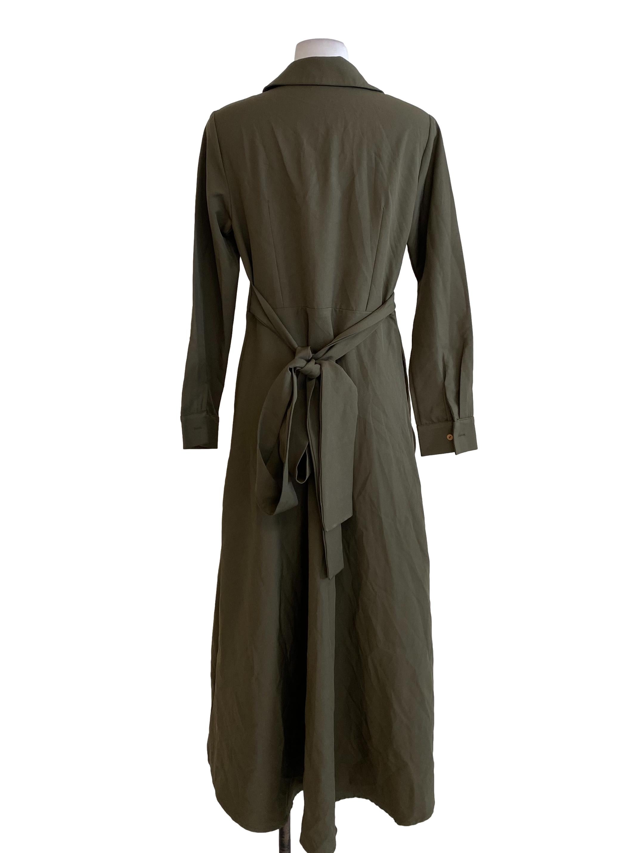 Army Green Princess Dress