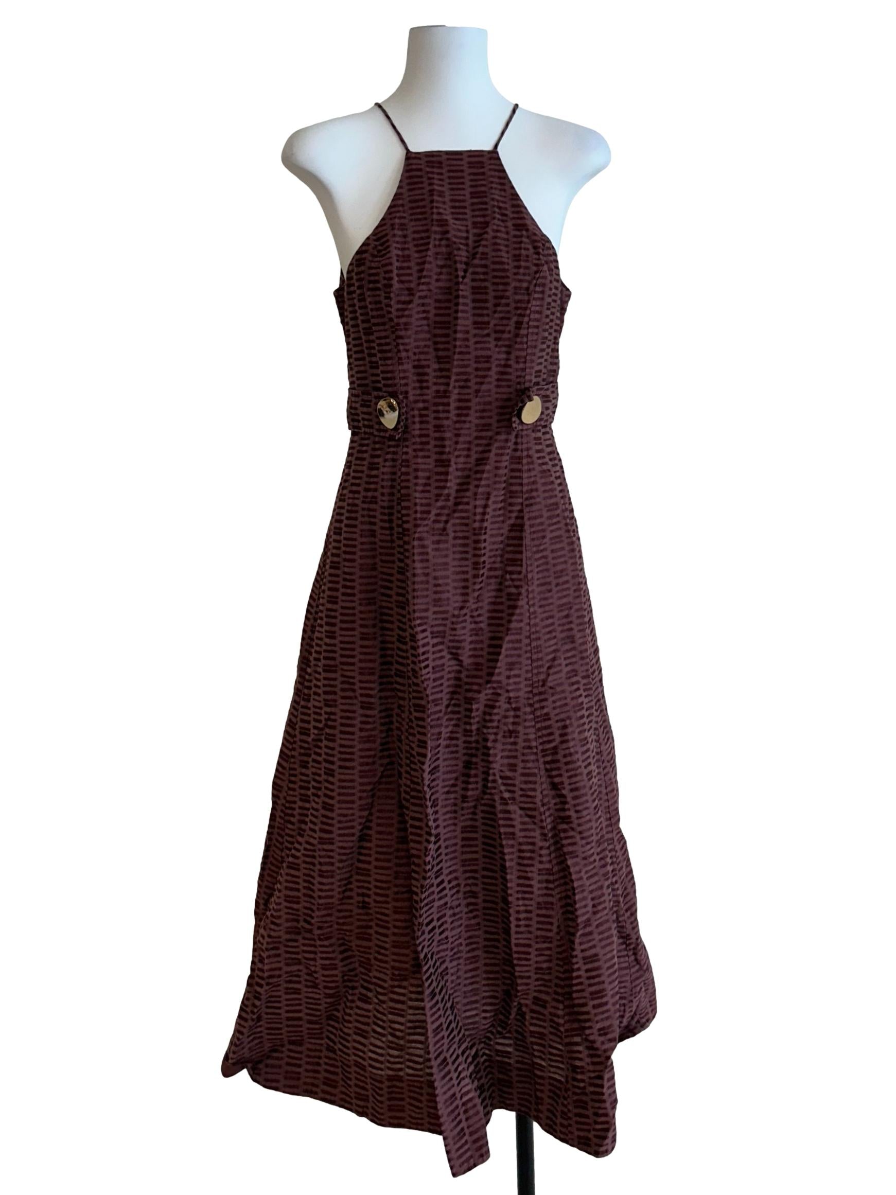 Burnt Brown Cami Dress