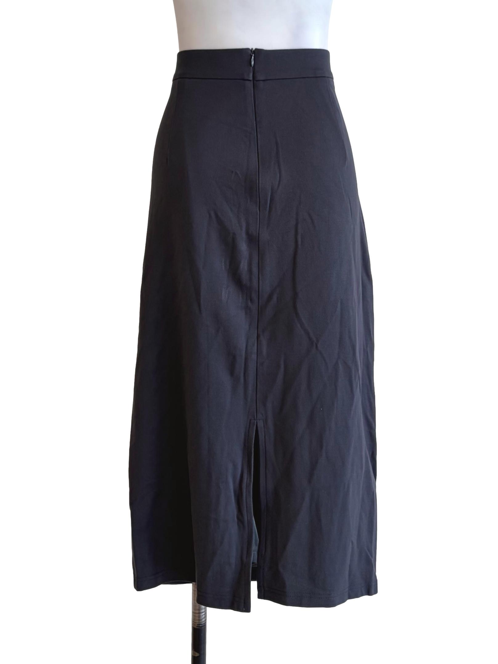 Fog Grey Side Ruched Skirt