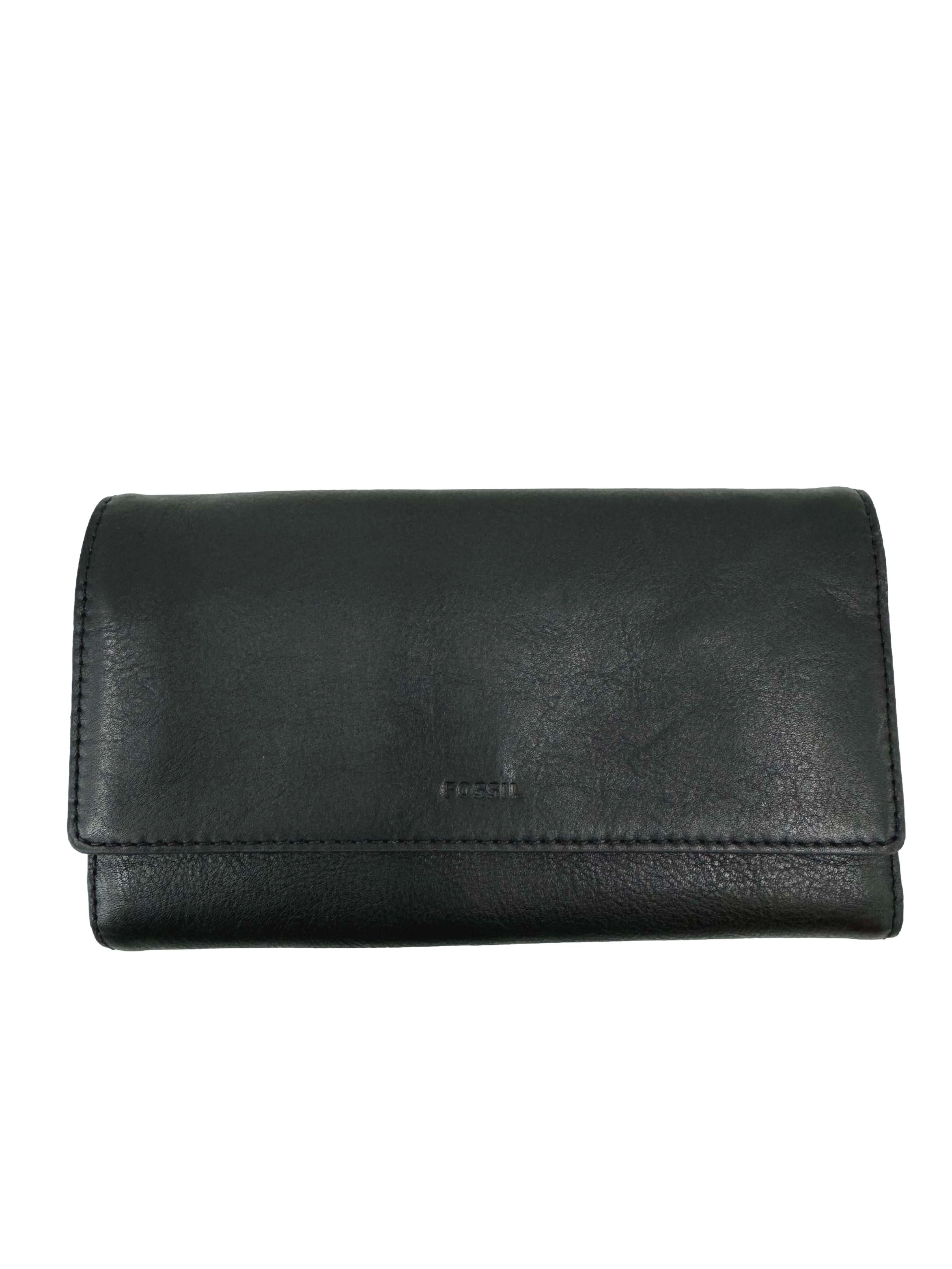 Black Leather Wallet
