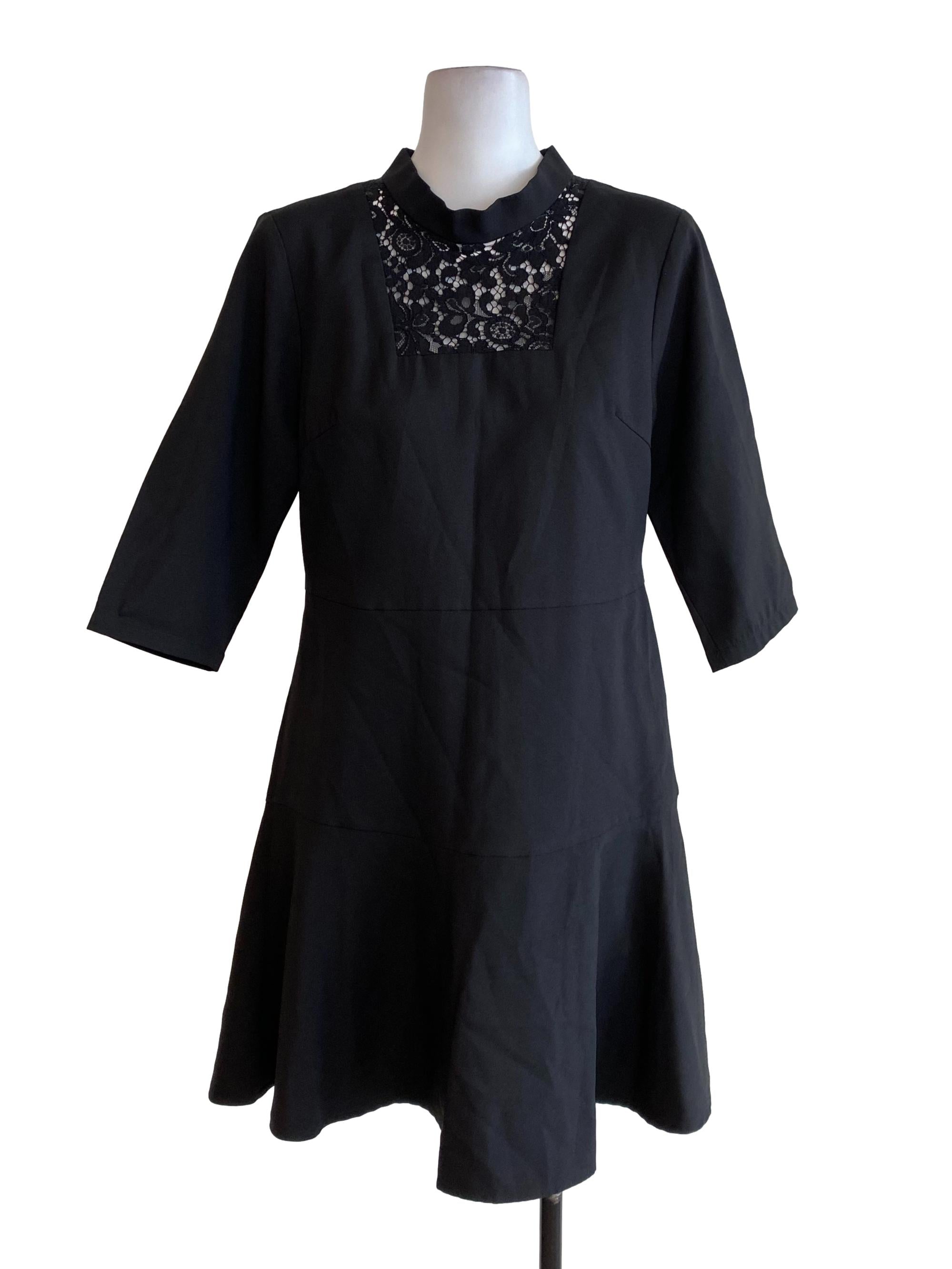 Black Empire Dress