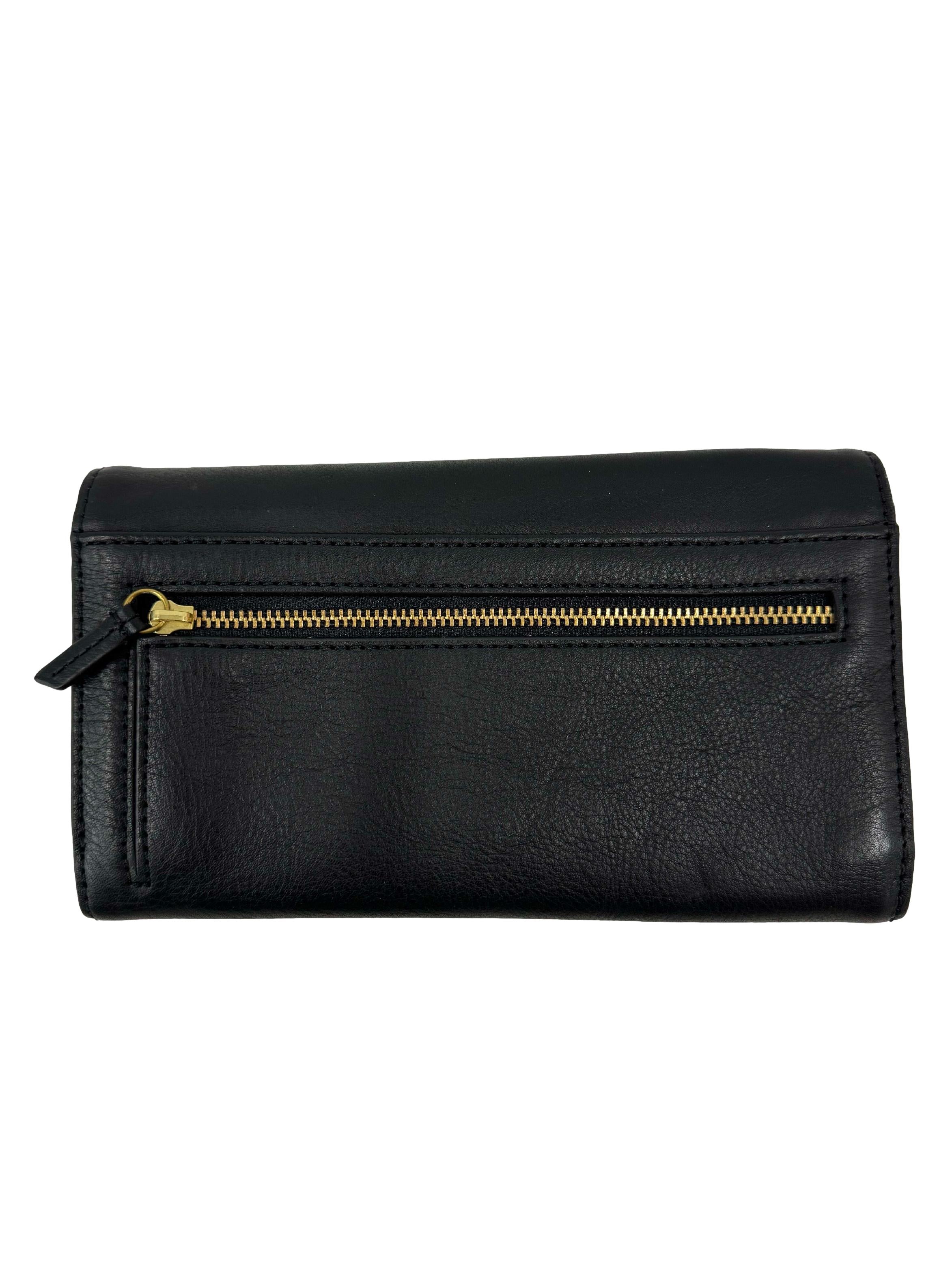 Black Leather Wallet