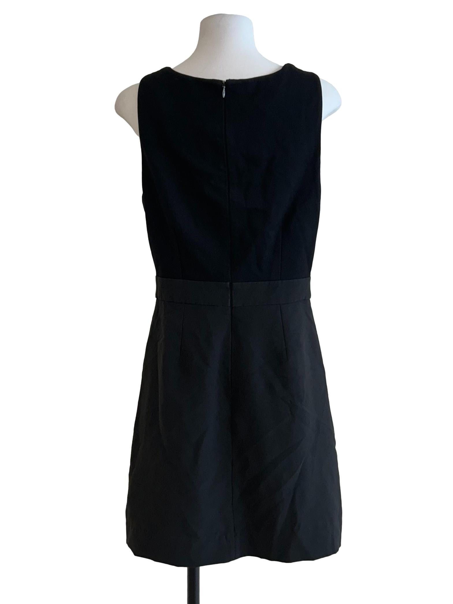 Raven Black Embroidered Dress