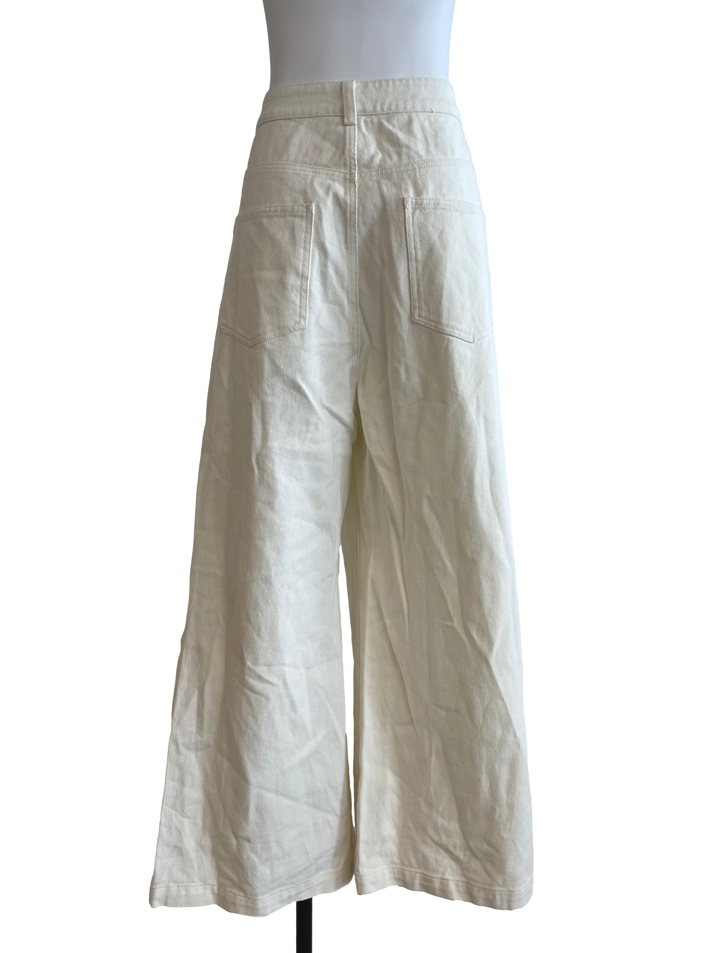Alabaster White Denim Jeans