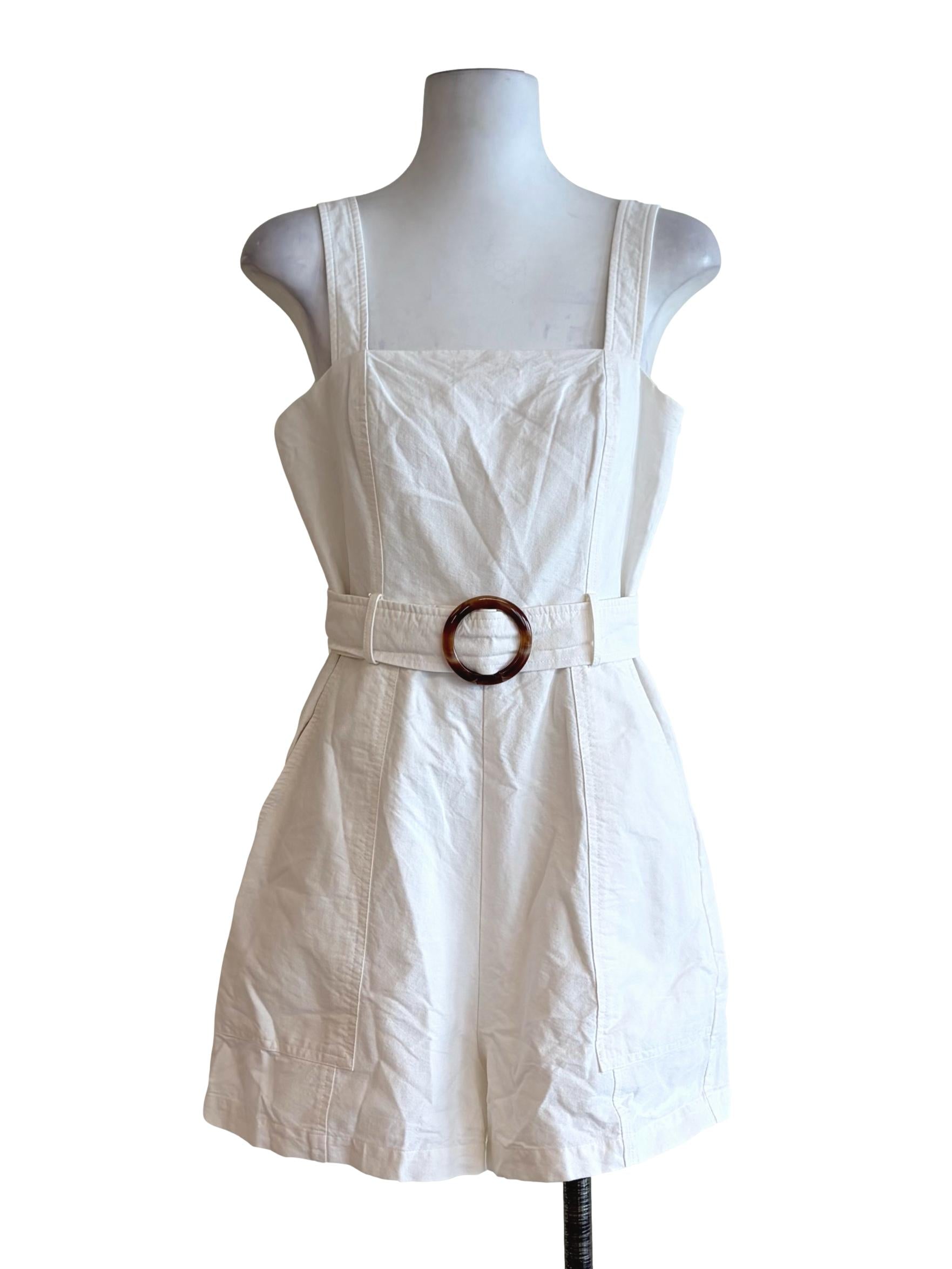 Daisy White Romper LB