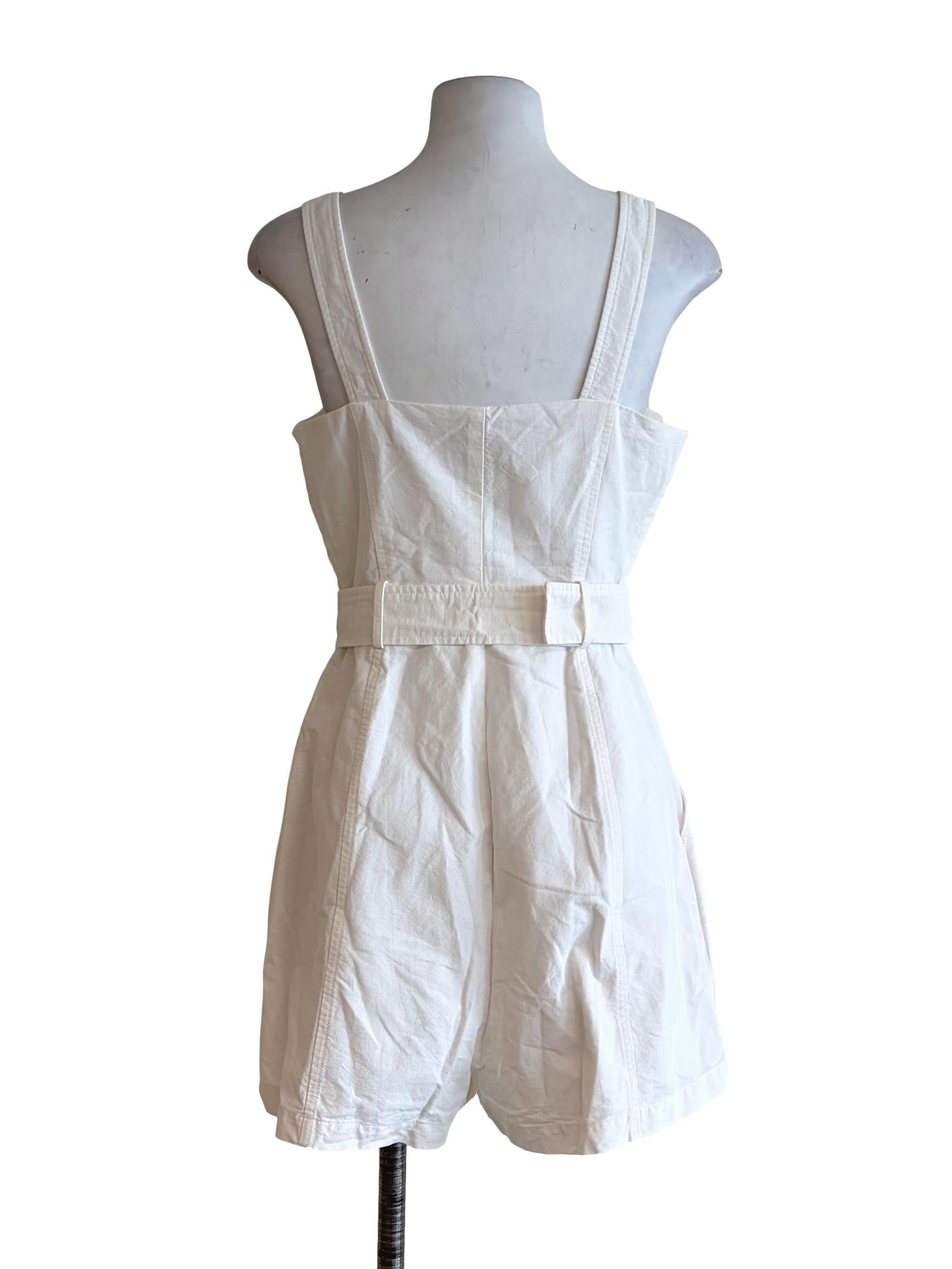 Daisy White Romper LB