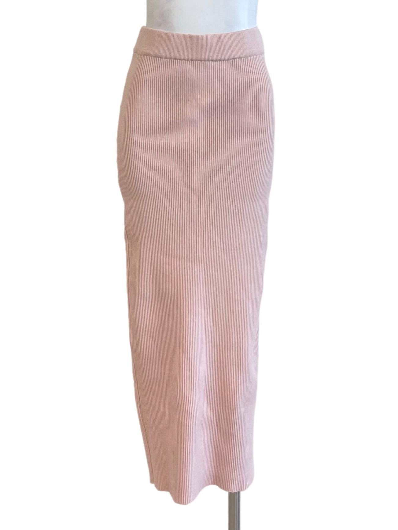 Pink Flamingo Pencil Tube Skirt