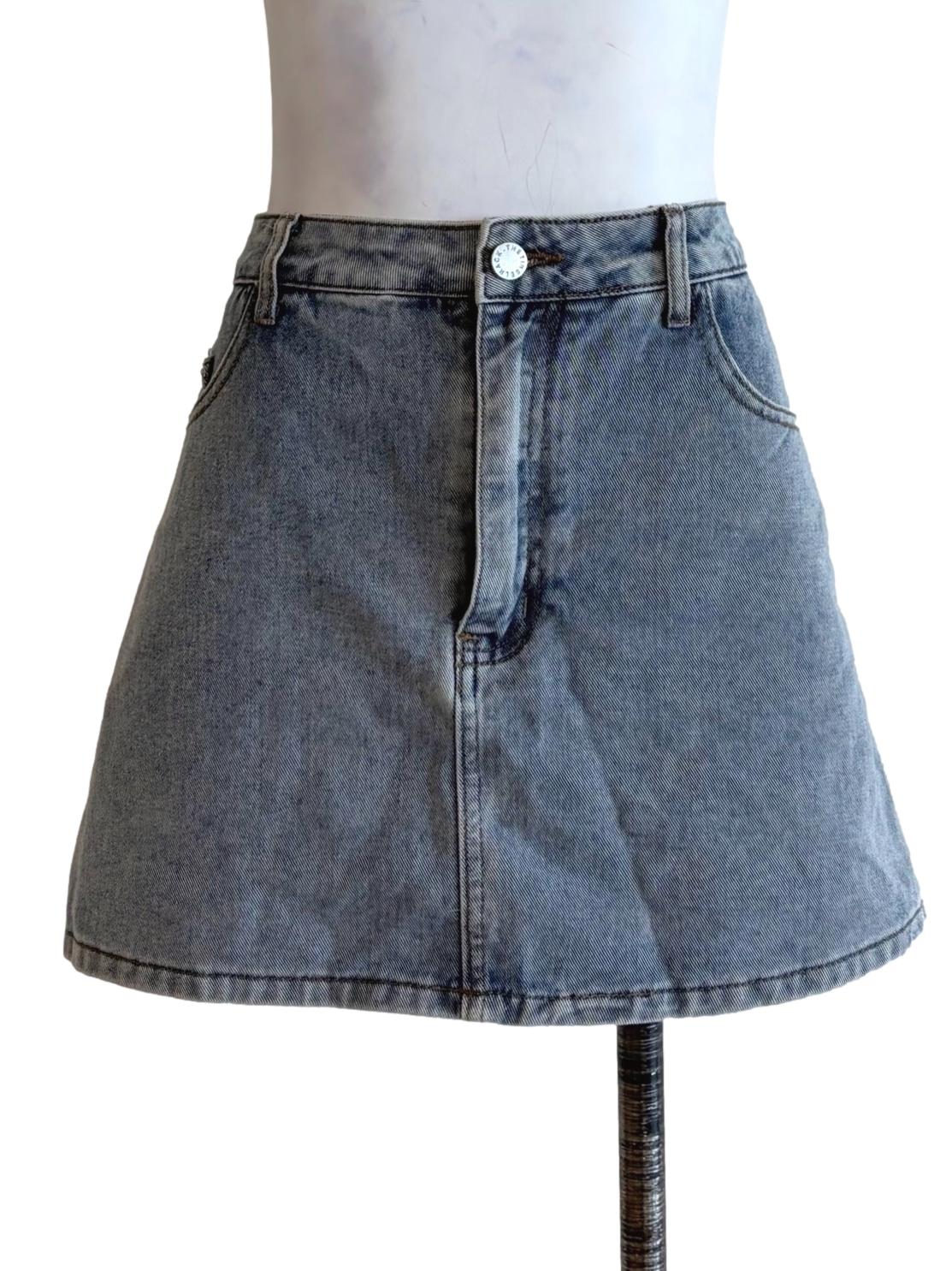 Denim Blue Skorts TTR