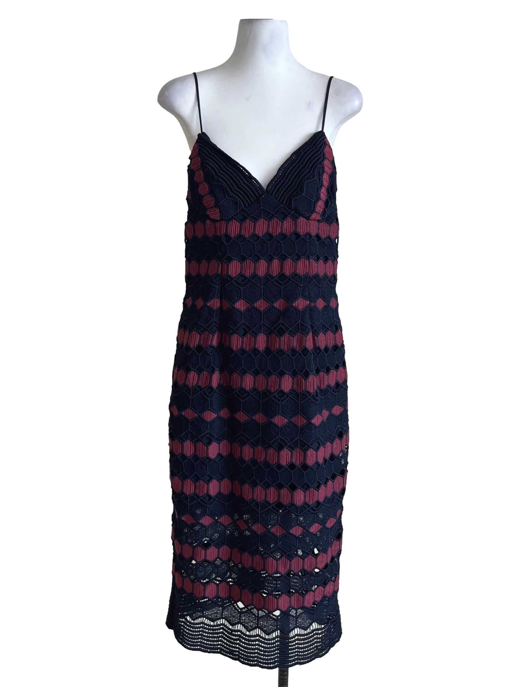Navy Blue Spaghetti Strap Babydoll Dress