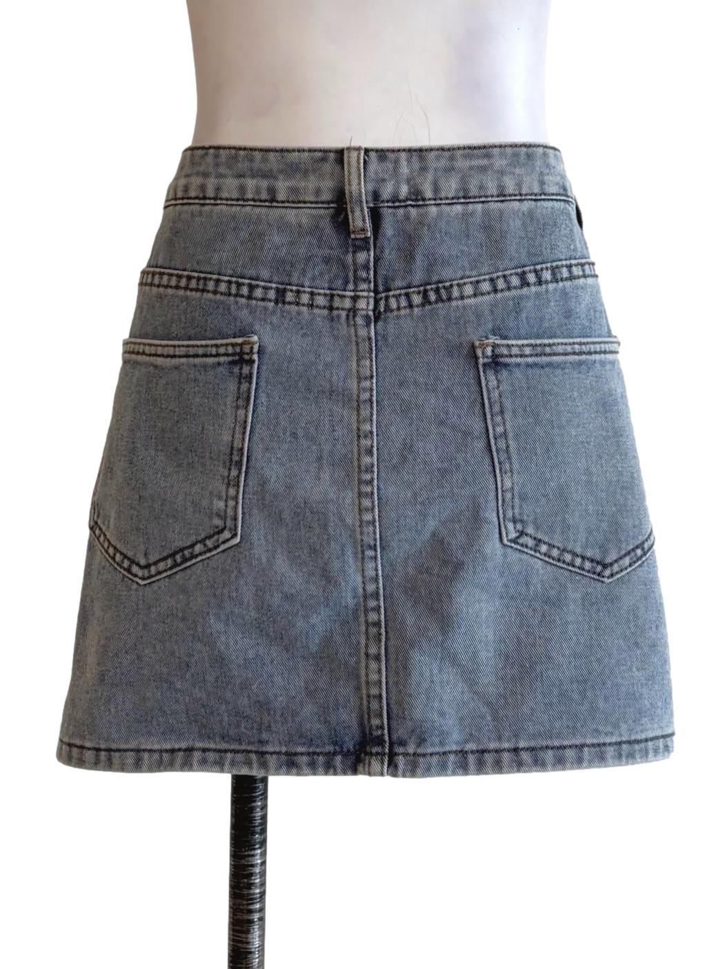 Denim Blue Skorts TTR