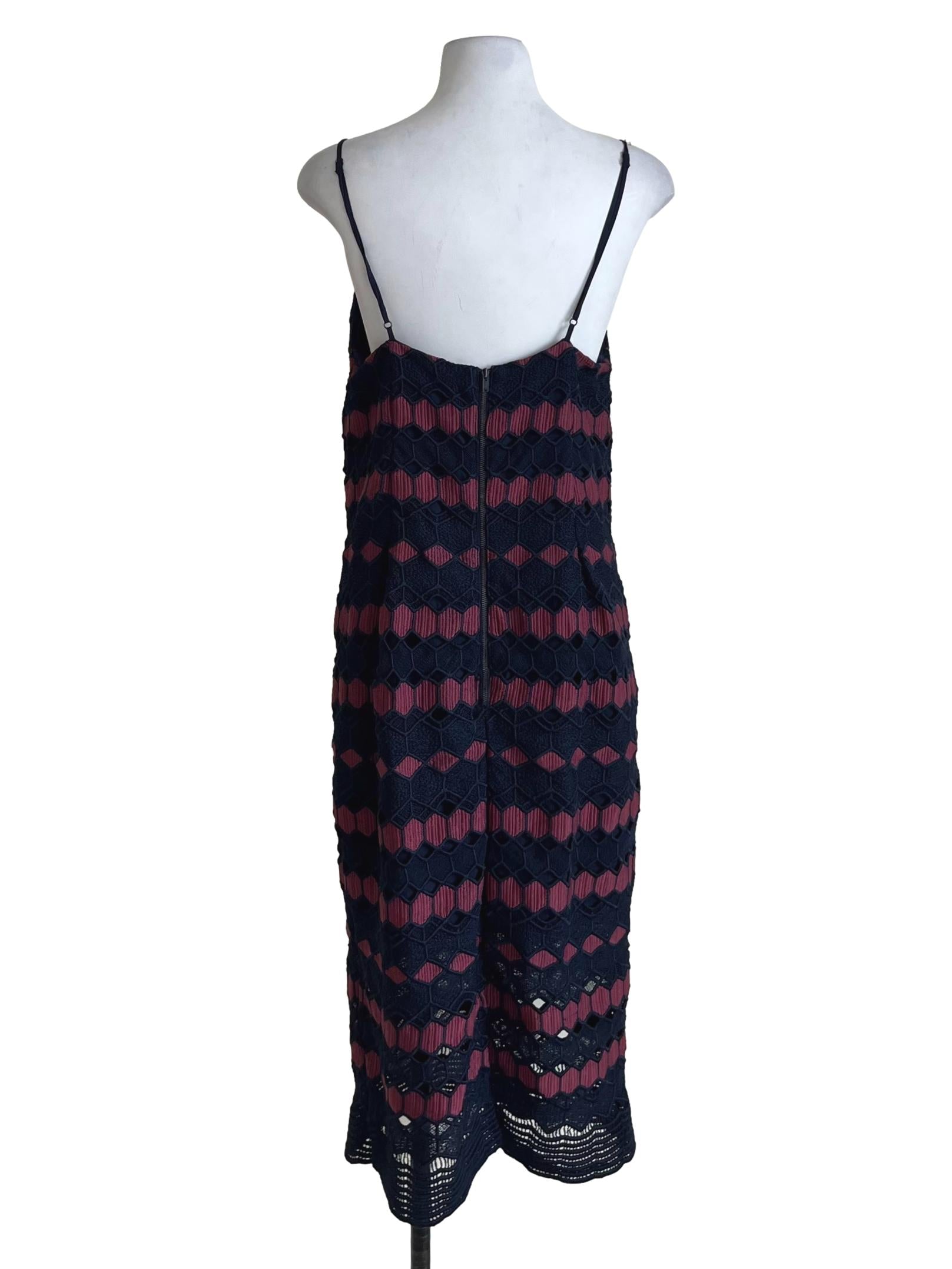 Navy Blue Spaghetti Strap Babydoll Dress