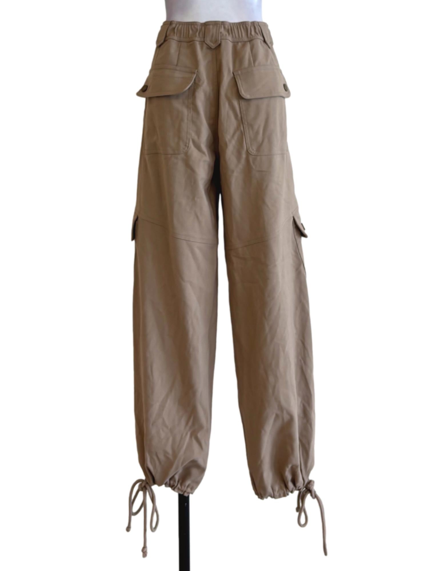 Tan Brown Cargo Pants