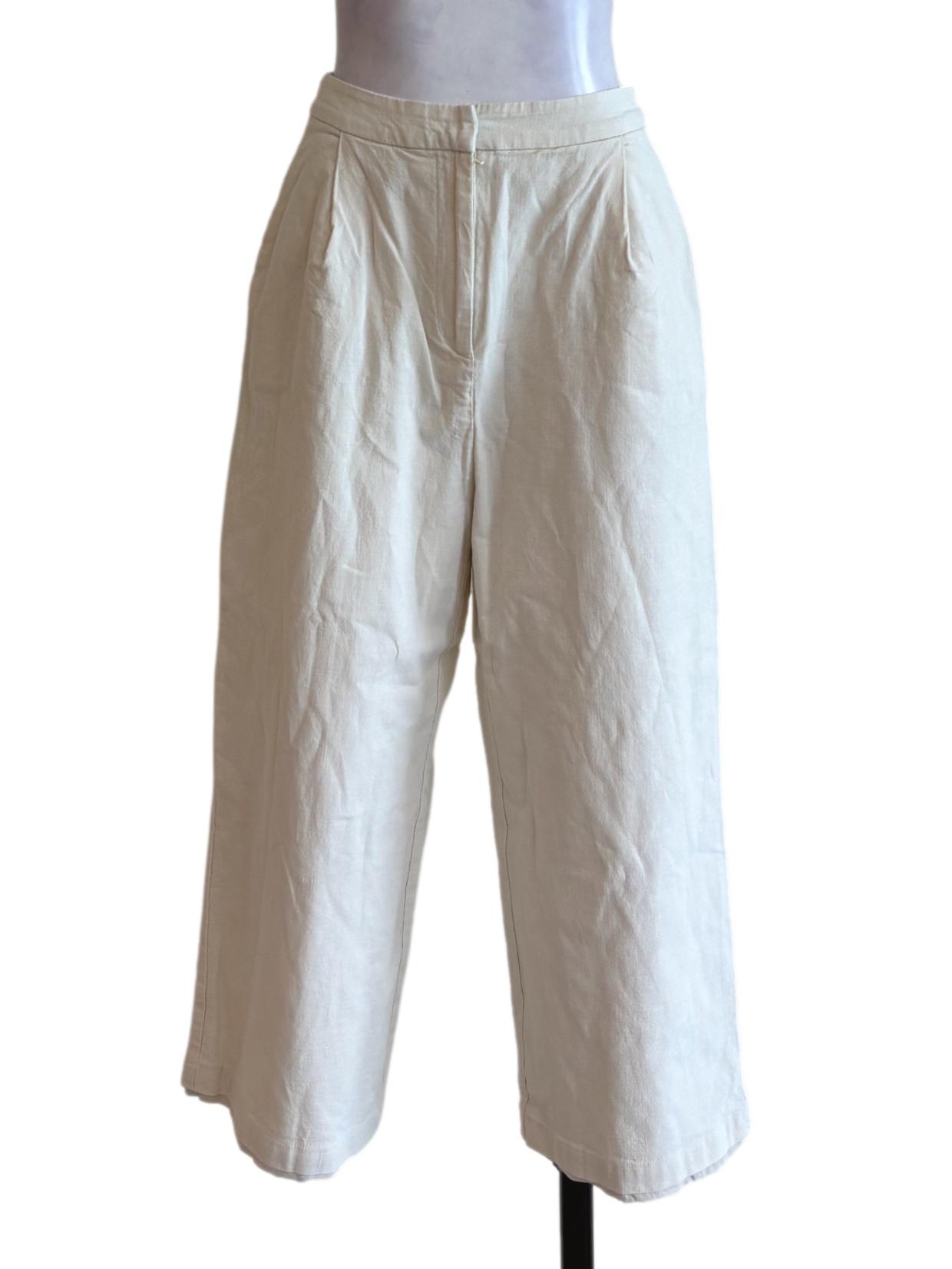 Cotton Straight-Leg Pants OSN