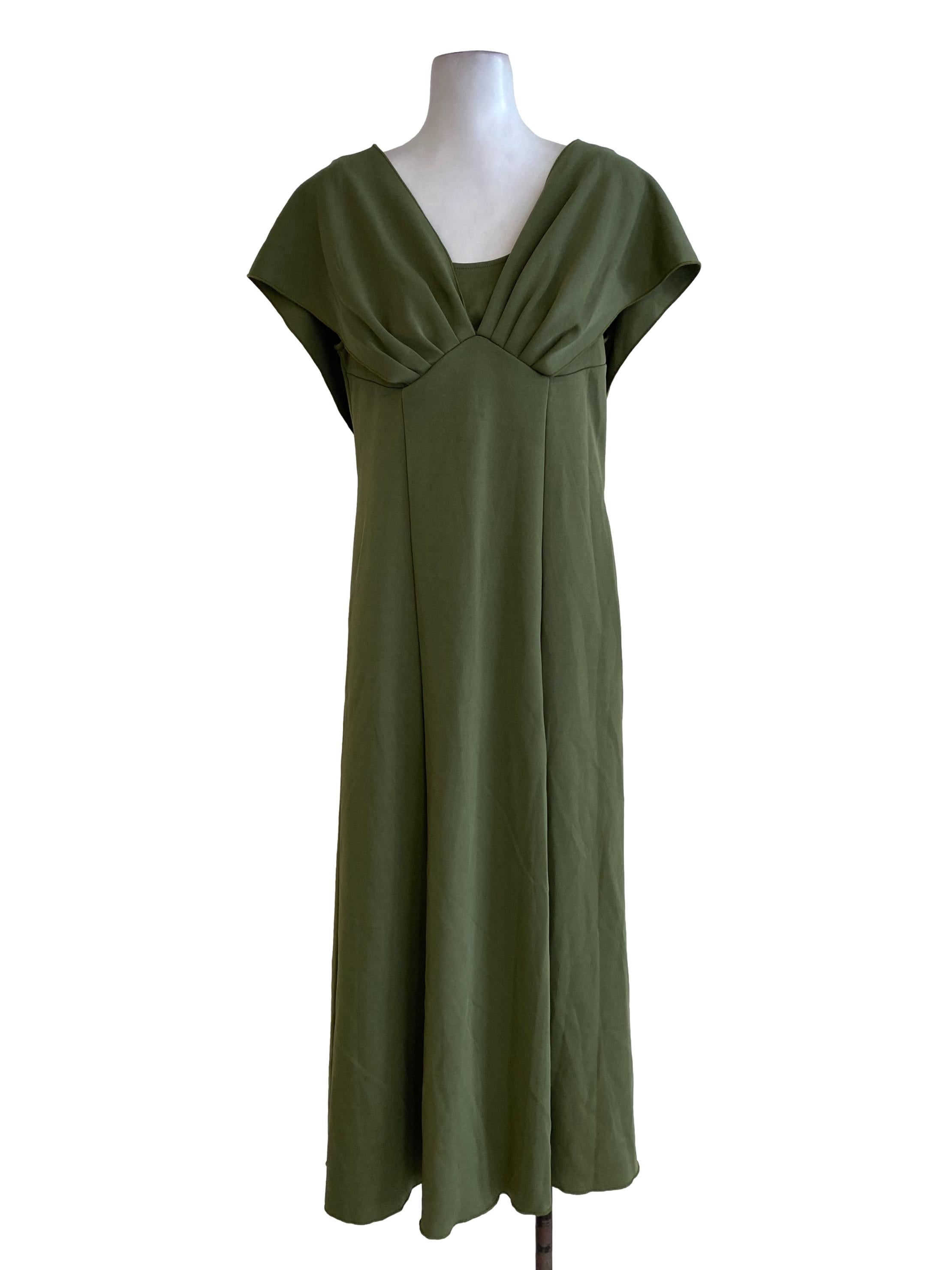 Army Green Princess Dress