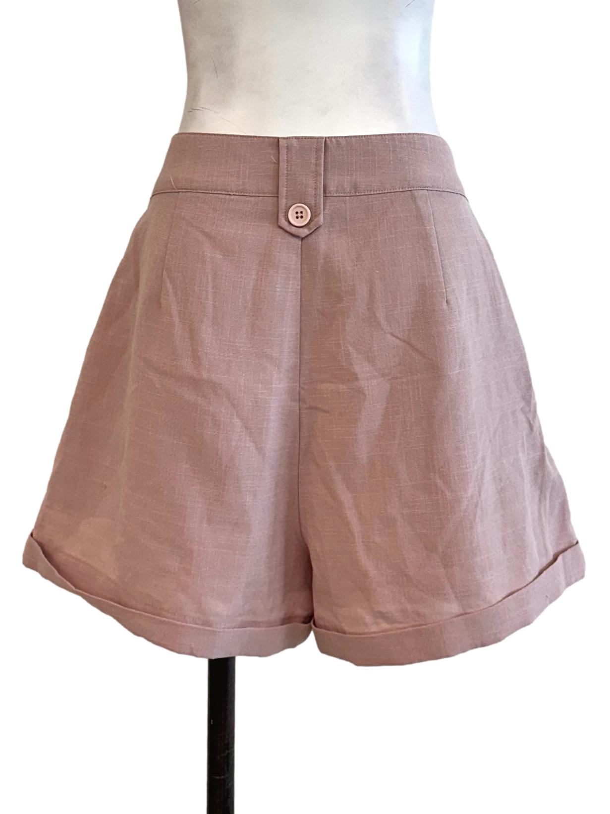 Rose Pink Textured Short YHF