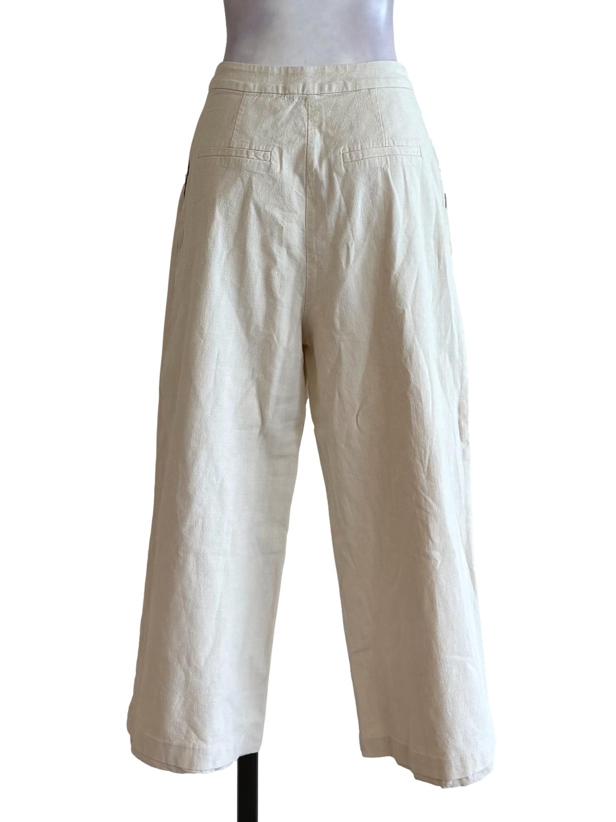 Cotton Straight-Leg Pants OSN