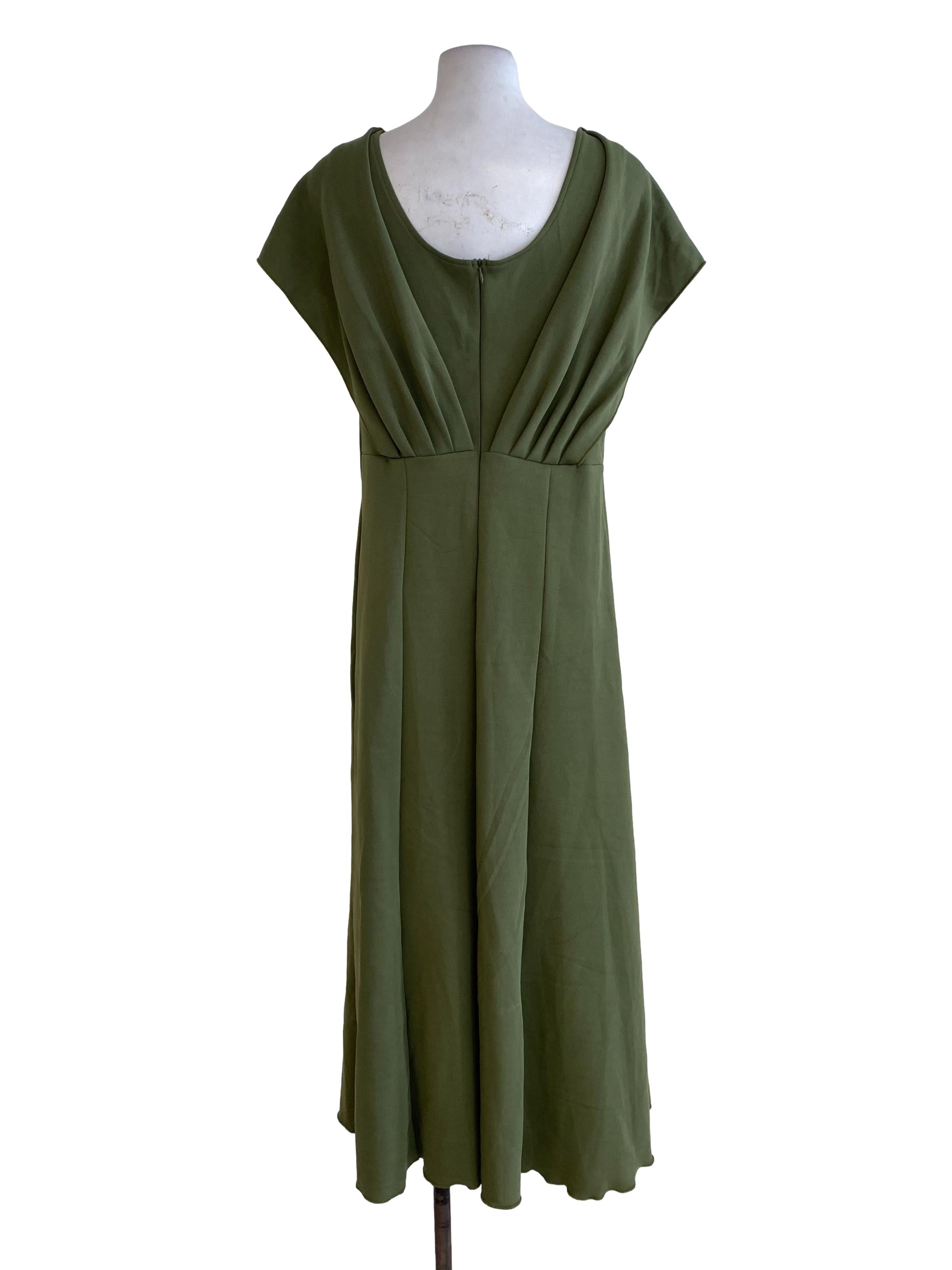 Army Green Princess Dress