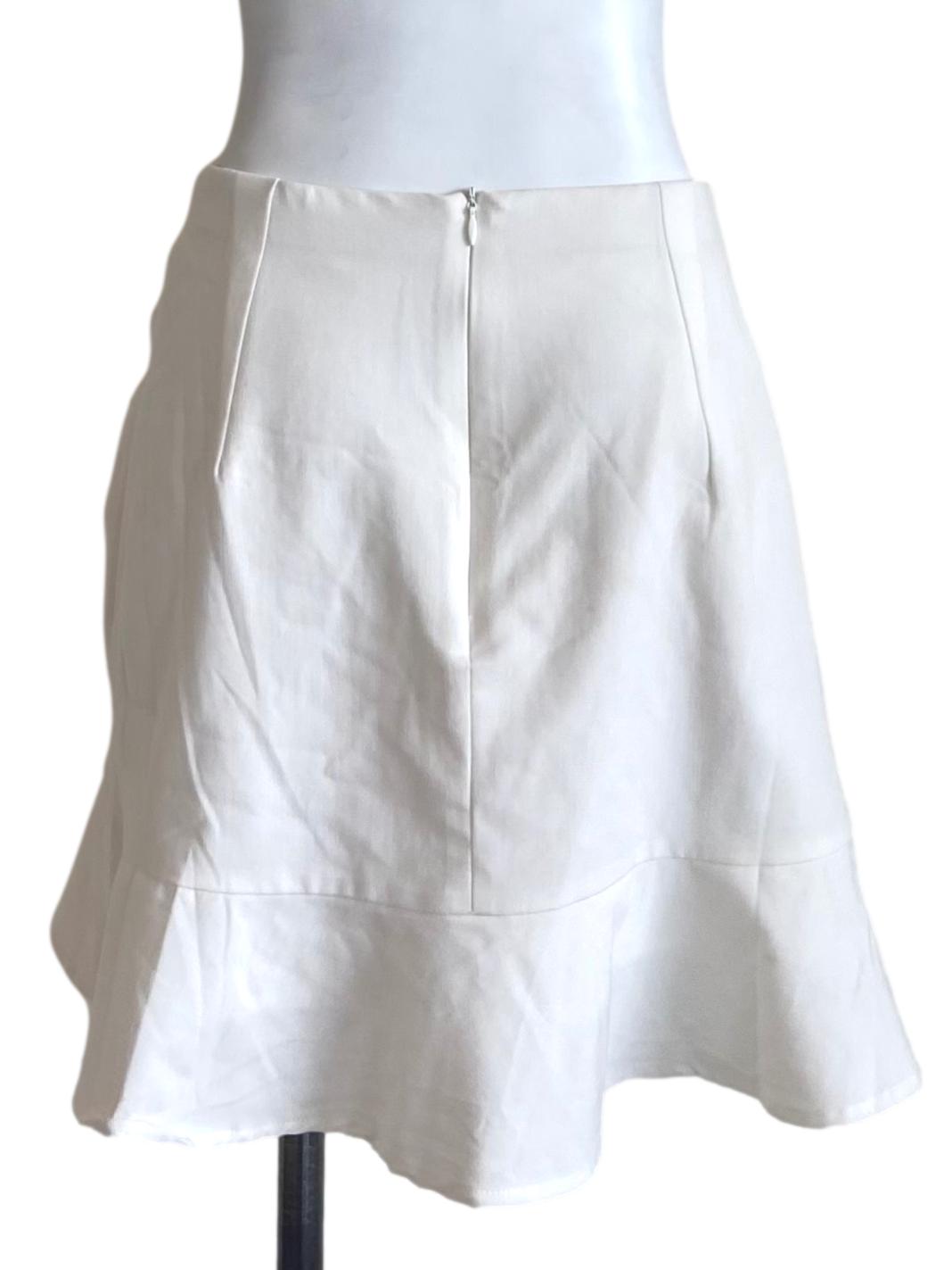 White Twill Skirt
