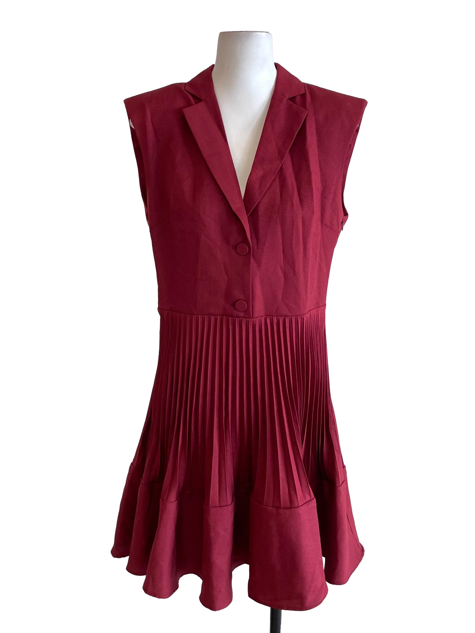 Ruby Accordion Suit Dress