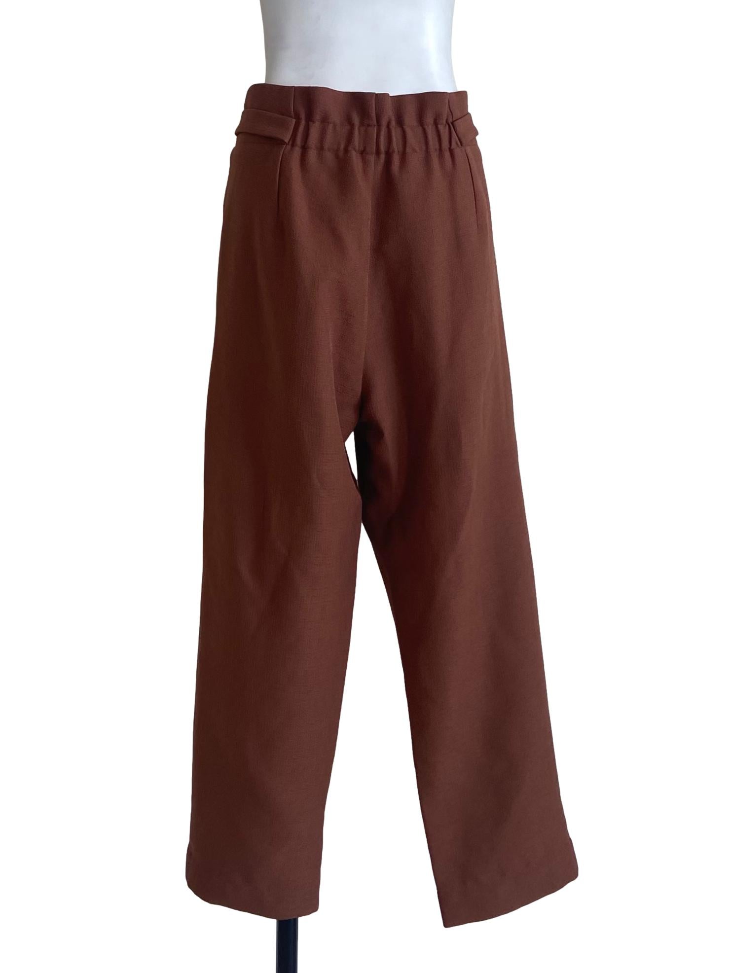 Caramel Brown Highwaist Pants