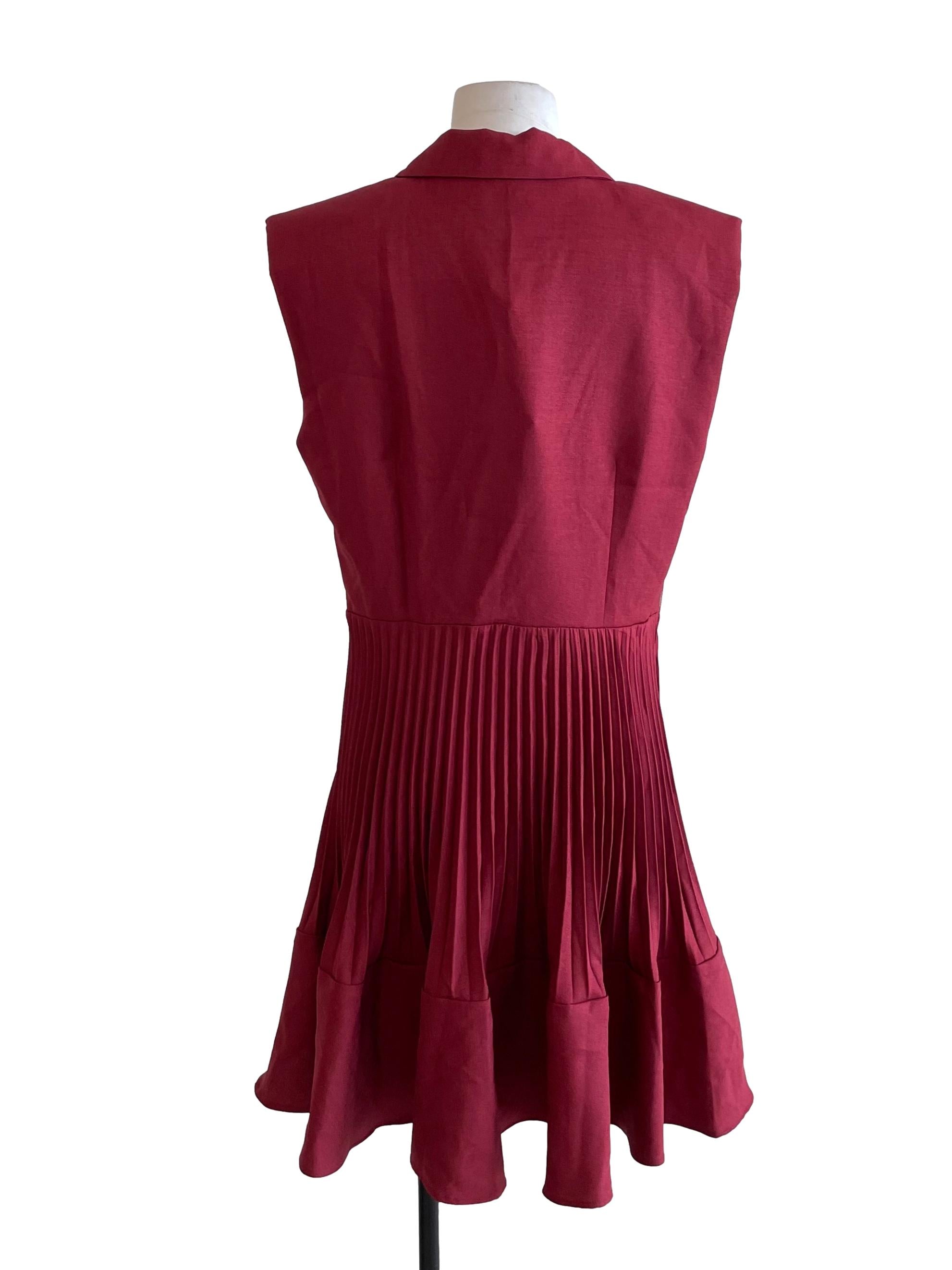 Ruby Accordion Suit Dress