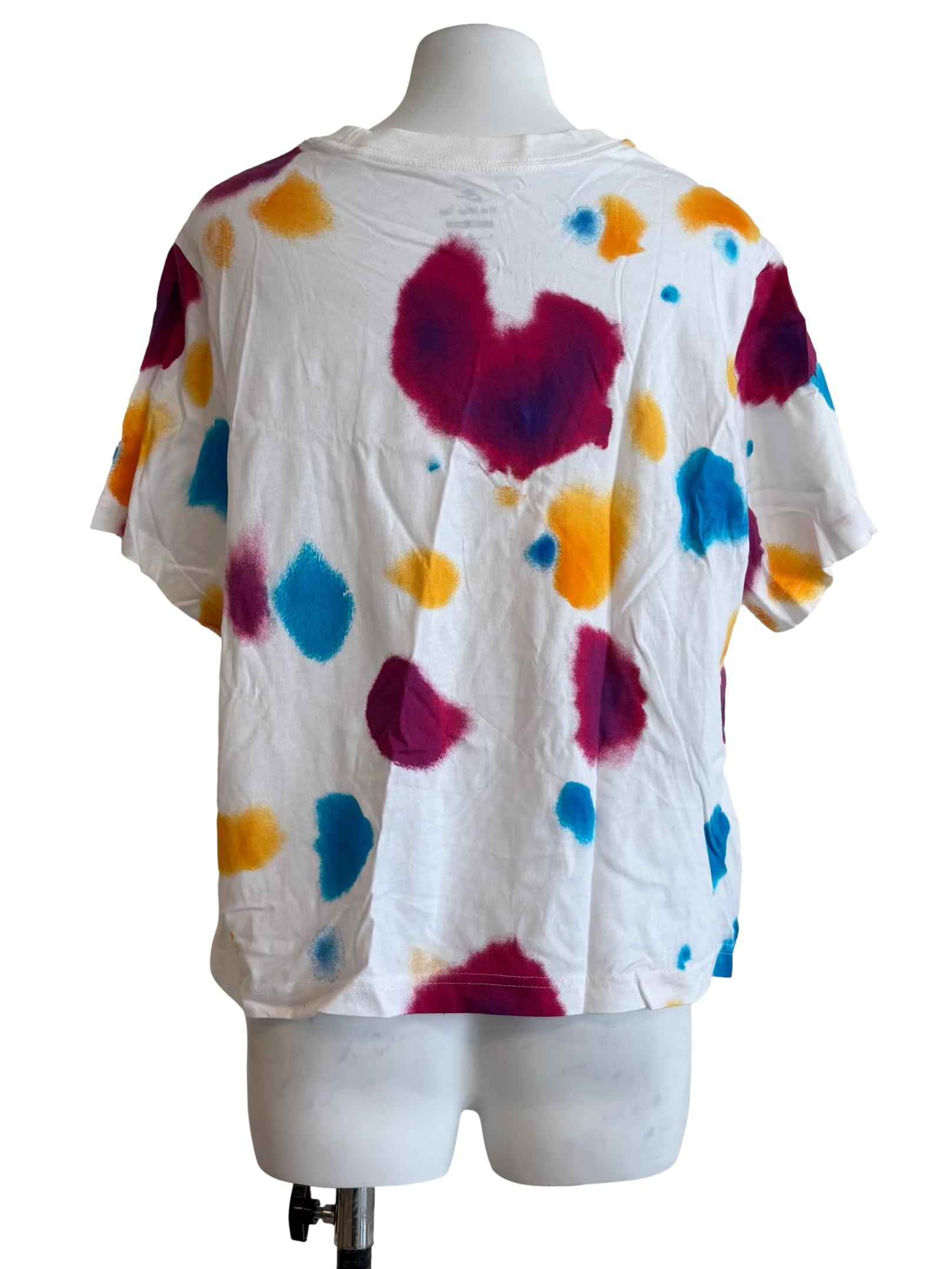 White Festival Cropped Tee
