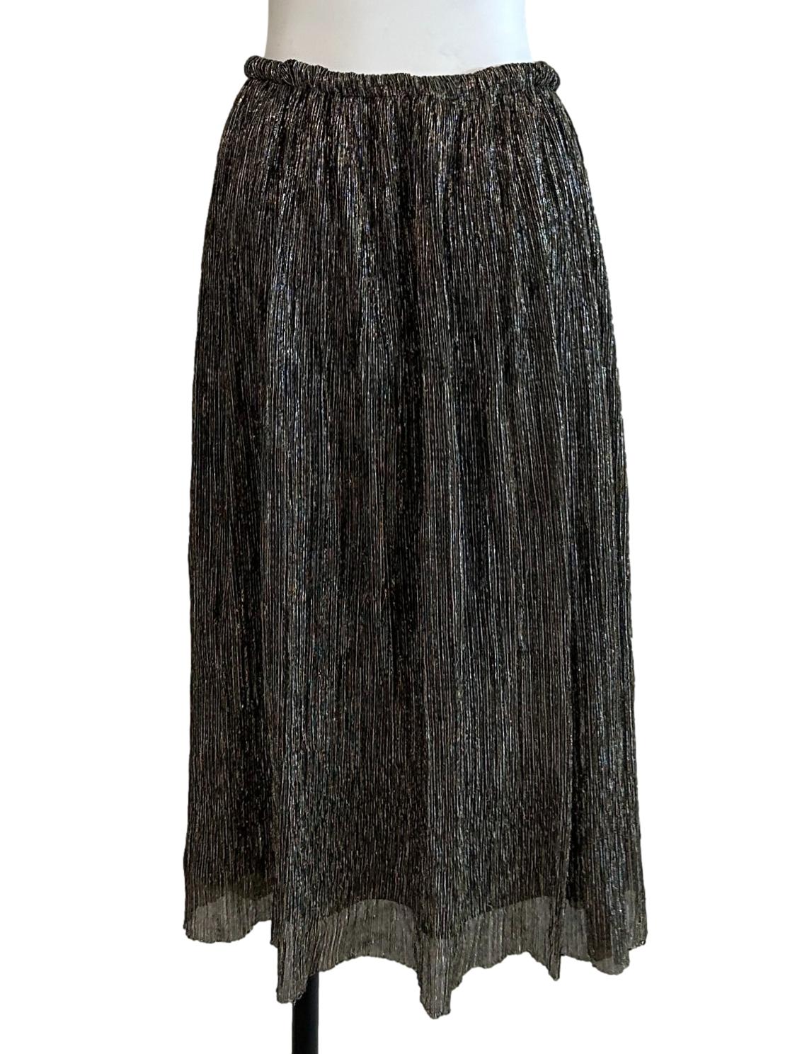 Black And Gold Skirt