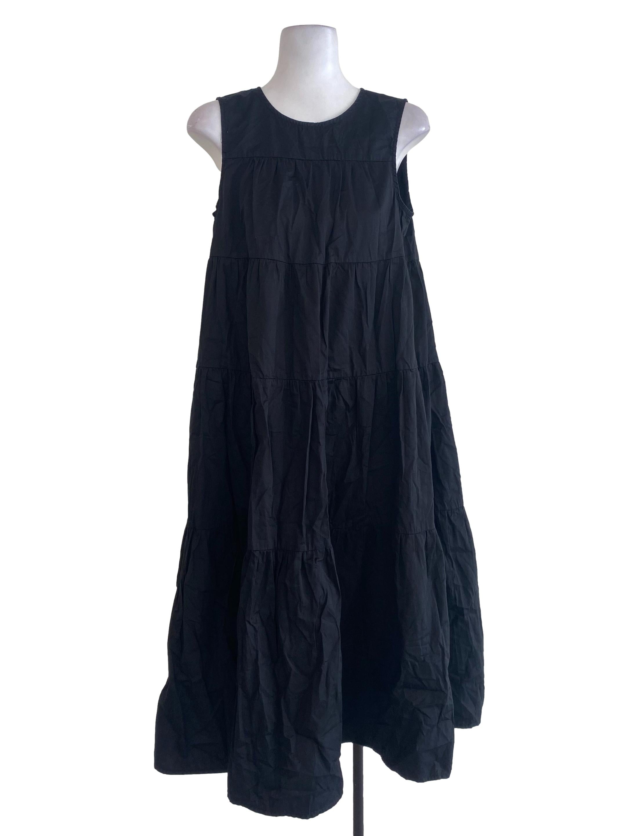 Black Tiered Dress