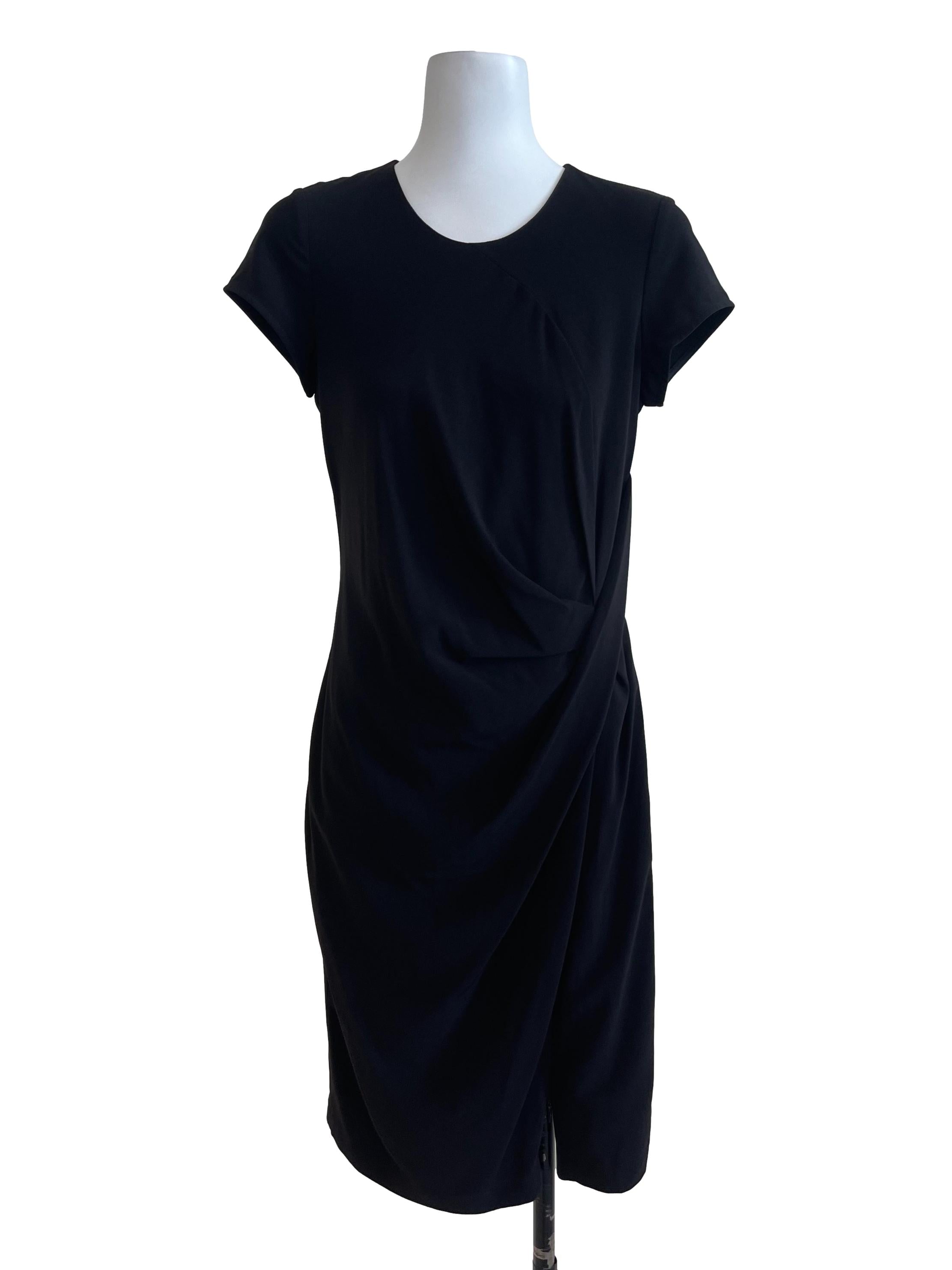 Black Short Sleeve Dress