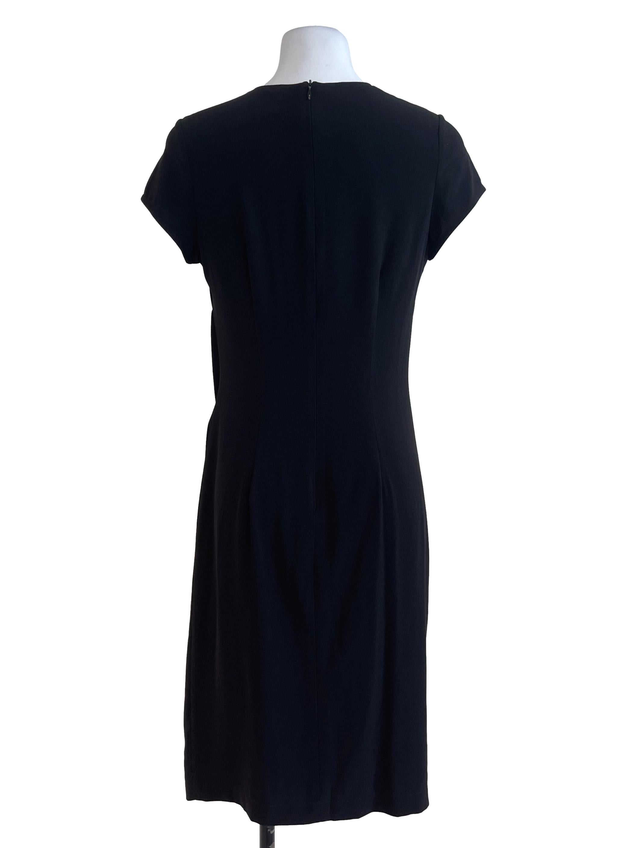 Black Short Sleeve Dress