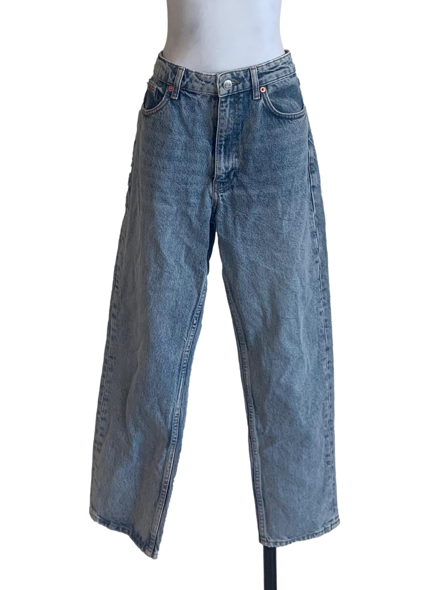 Stone Blue Mom Jeans