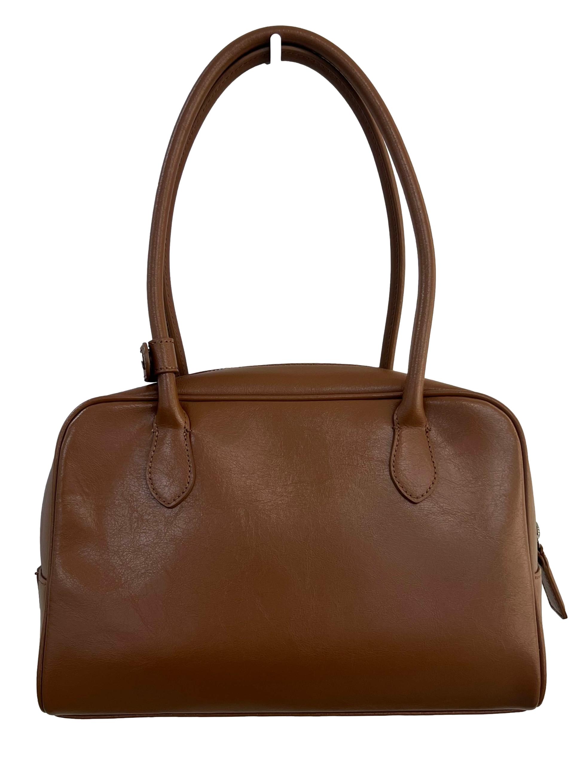Le Abonne Brown Leather Le Abonne - Mirage Shoulder Bag CSN Le Abonne Brown Leather Le Abonne - Mirage Shoulder Bag CSN