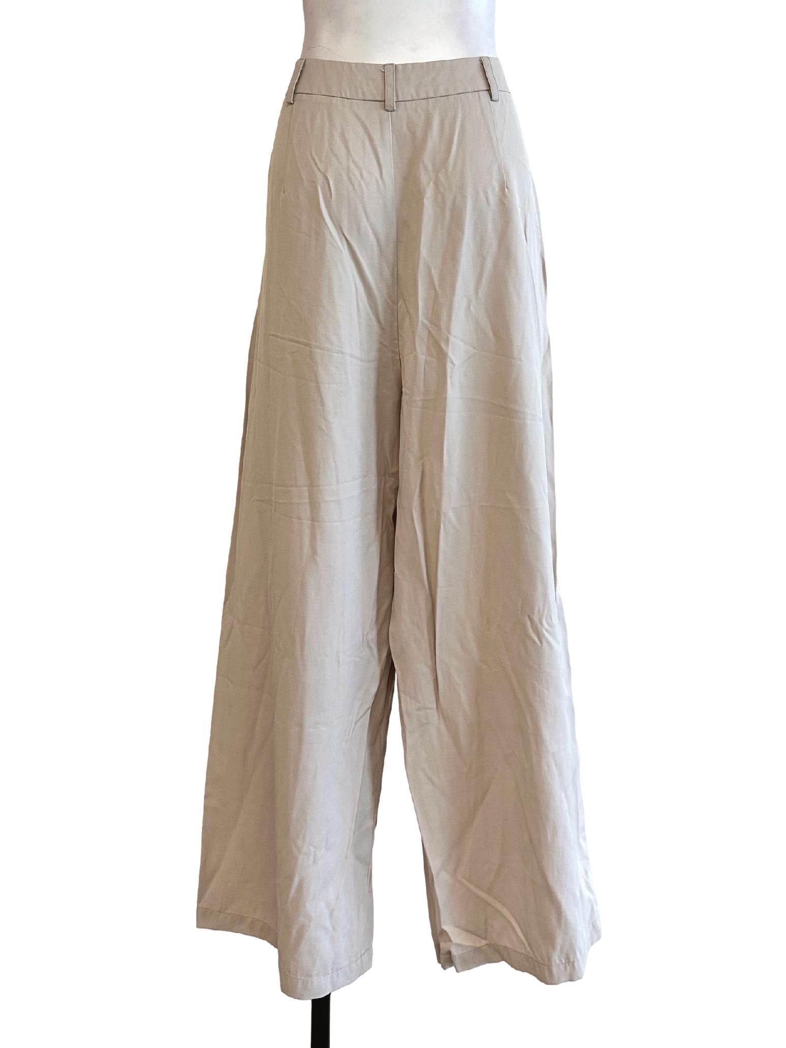 Sugar Cookie Beige Palazzo Pant