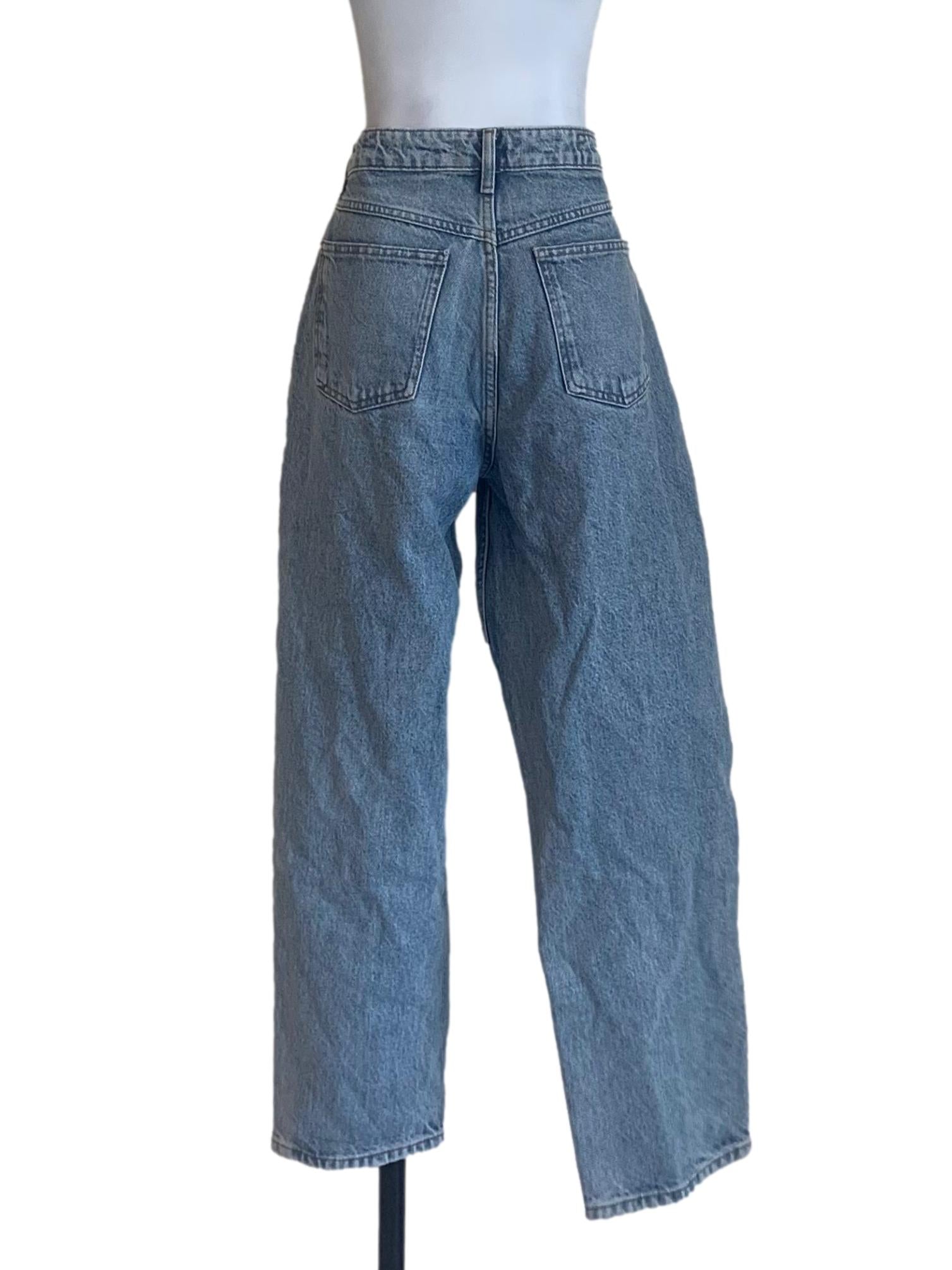 Stone Blue Mom Jeans
