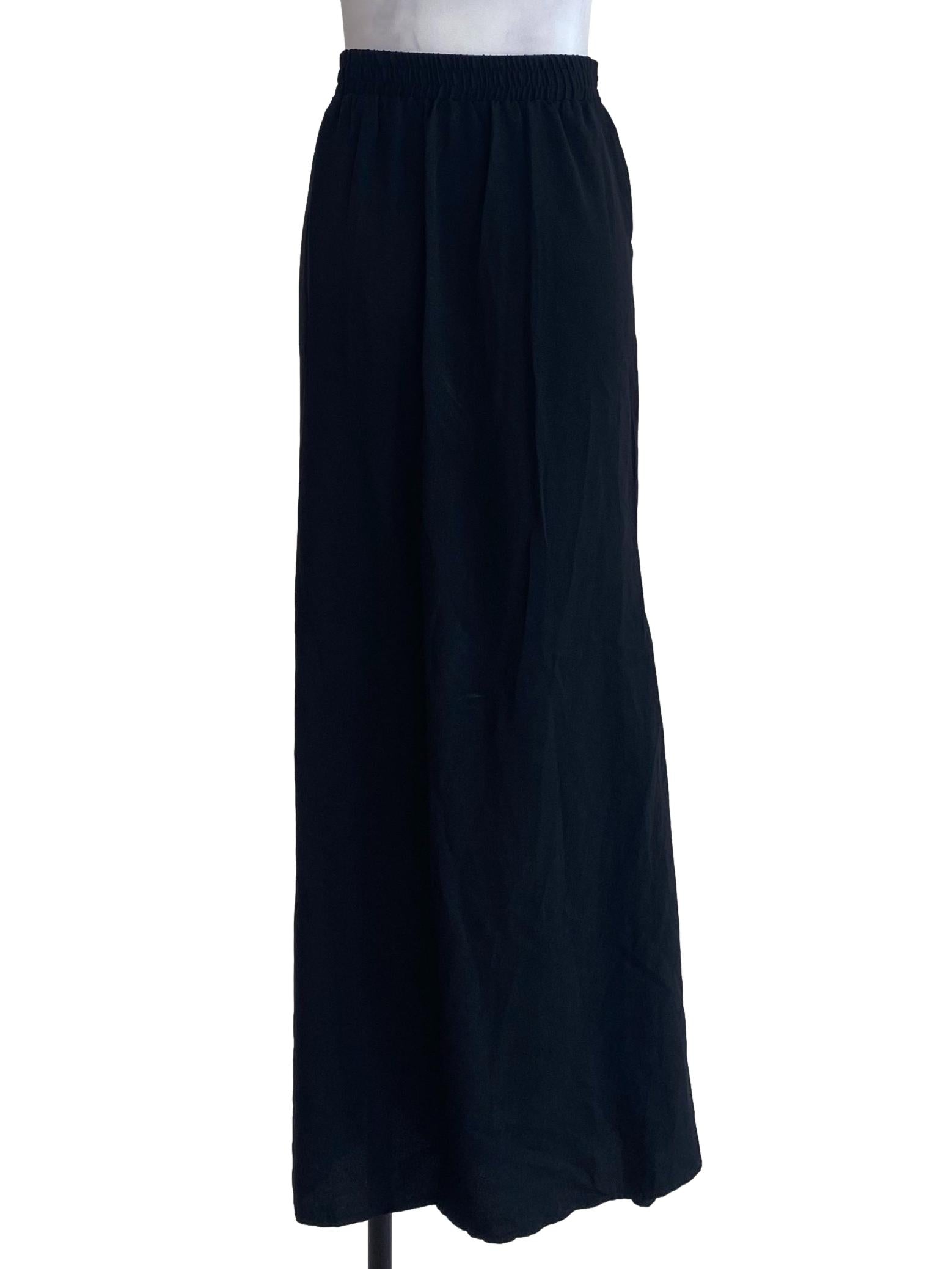 Black Long Skirt