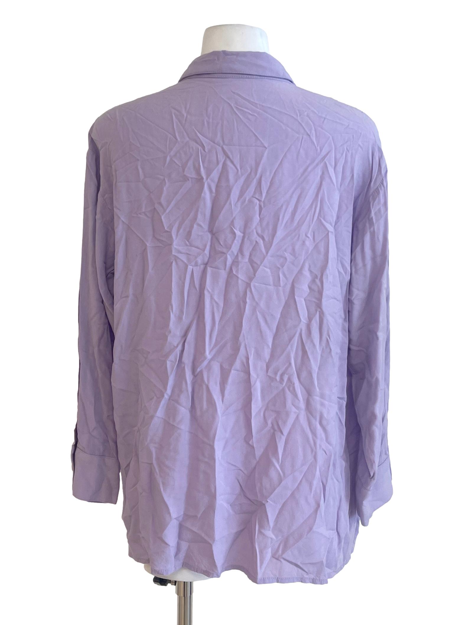 Heather Purple Long Sleeve Shirt TCL