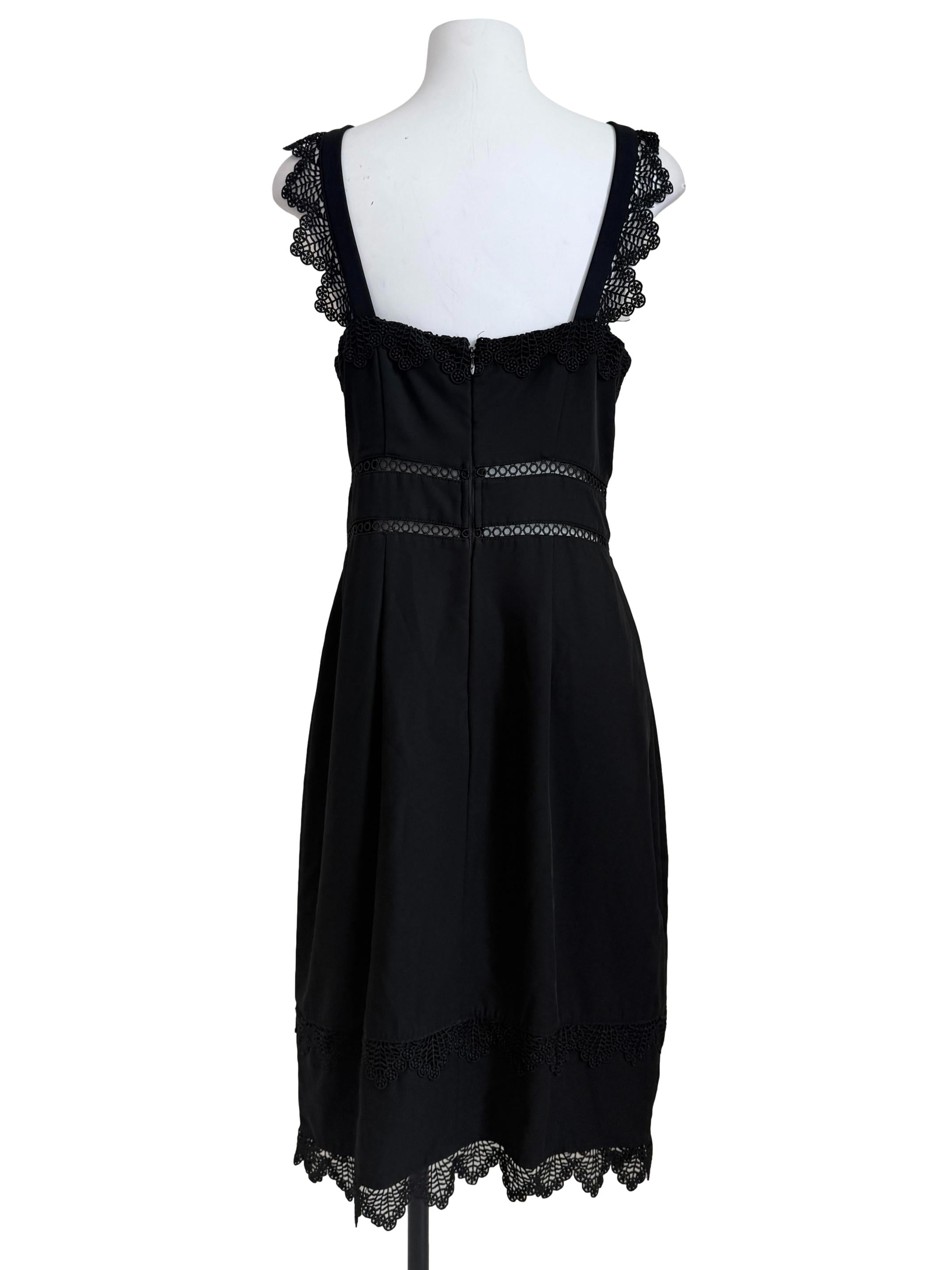 Black Lace  Sheath Dress