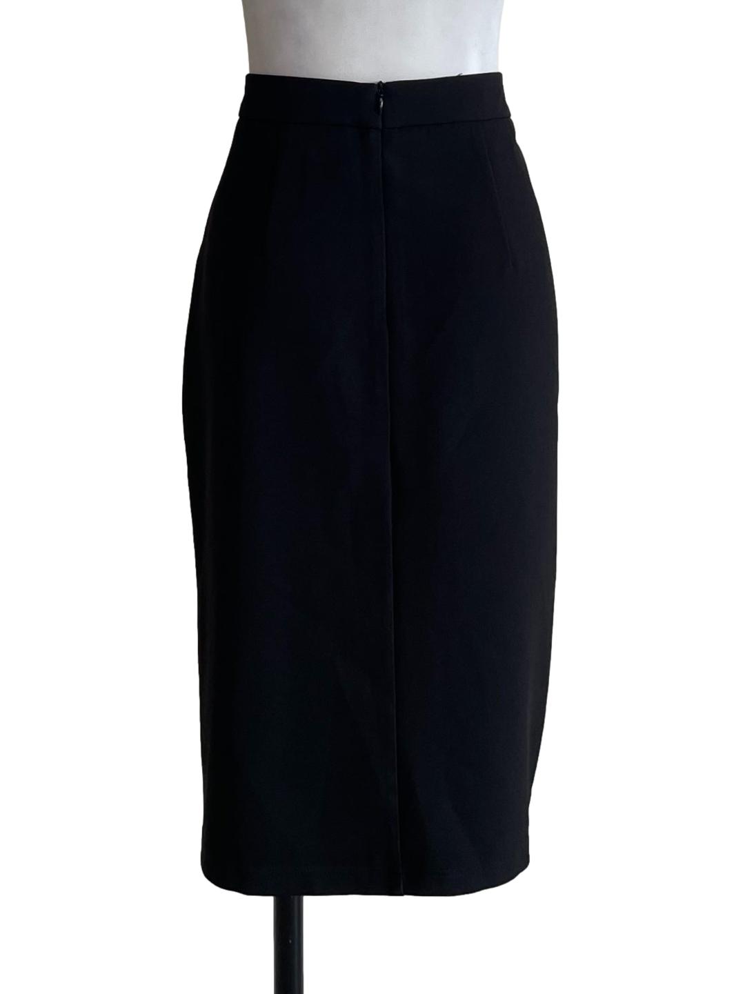 Black A Line Skirt