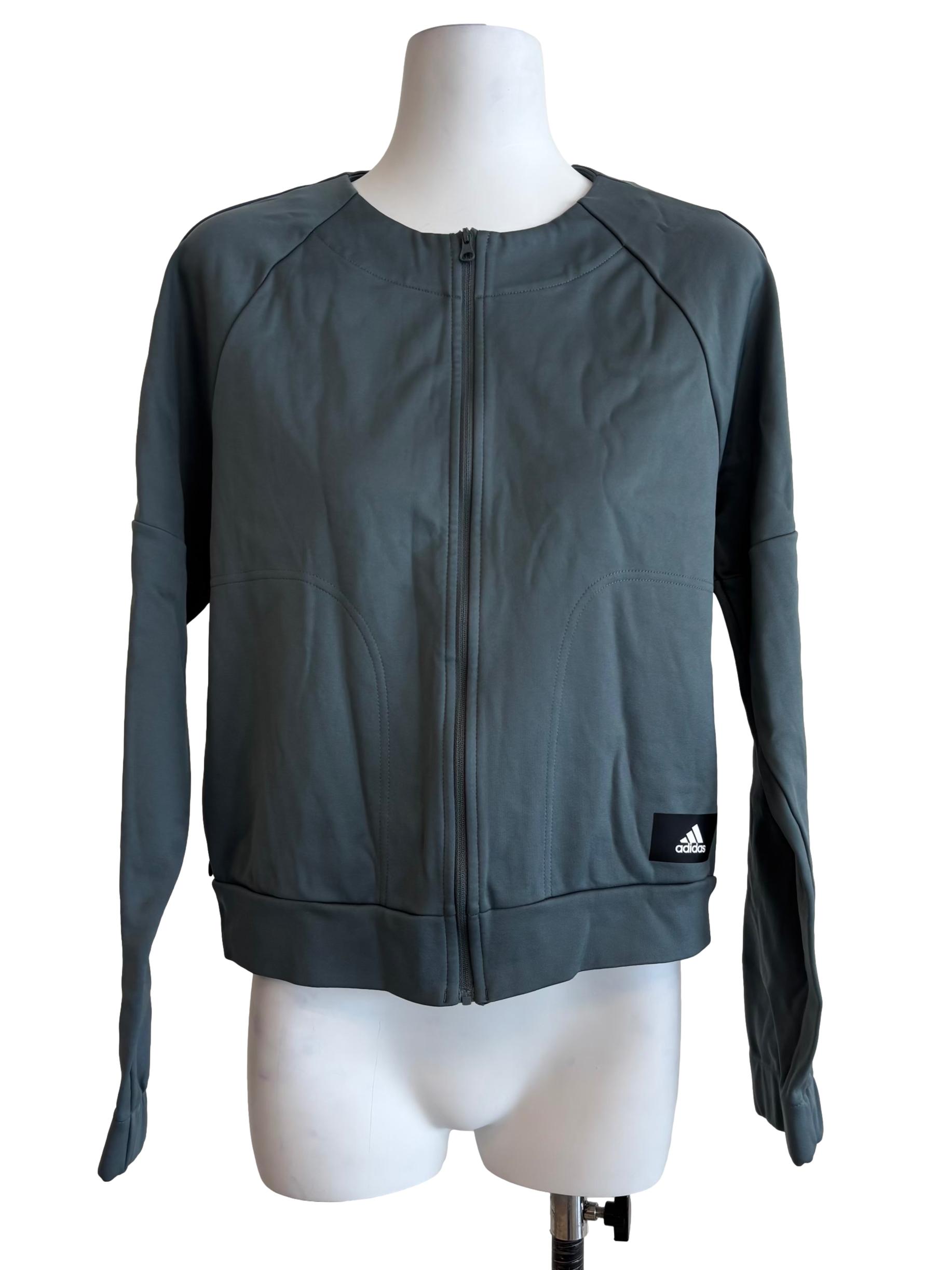 Slate Grey Zipped Jacket