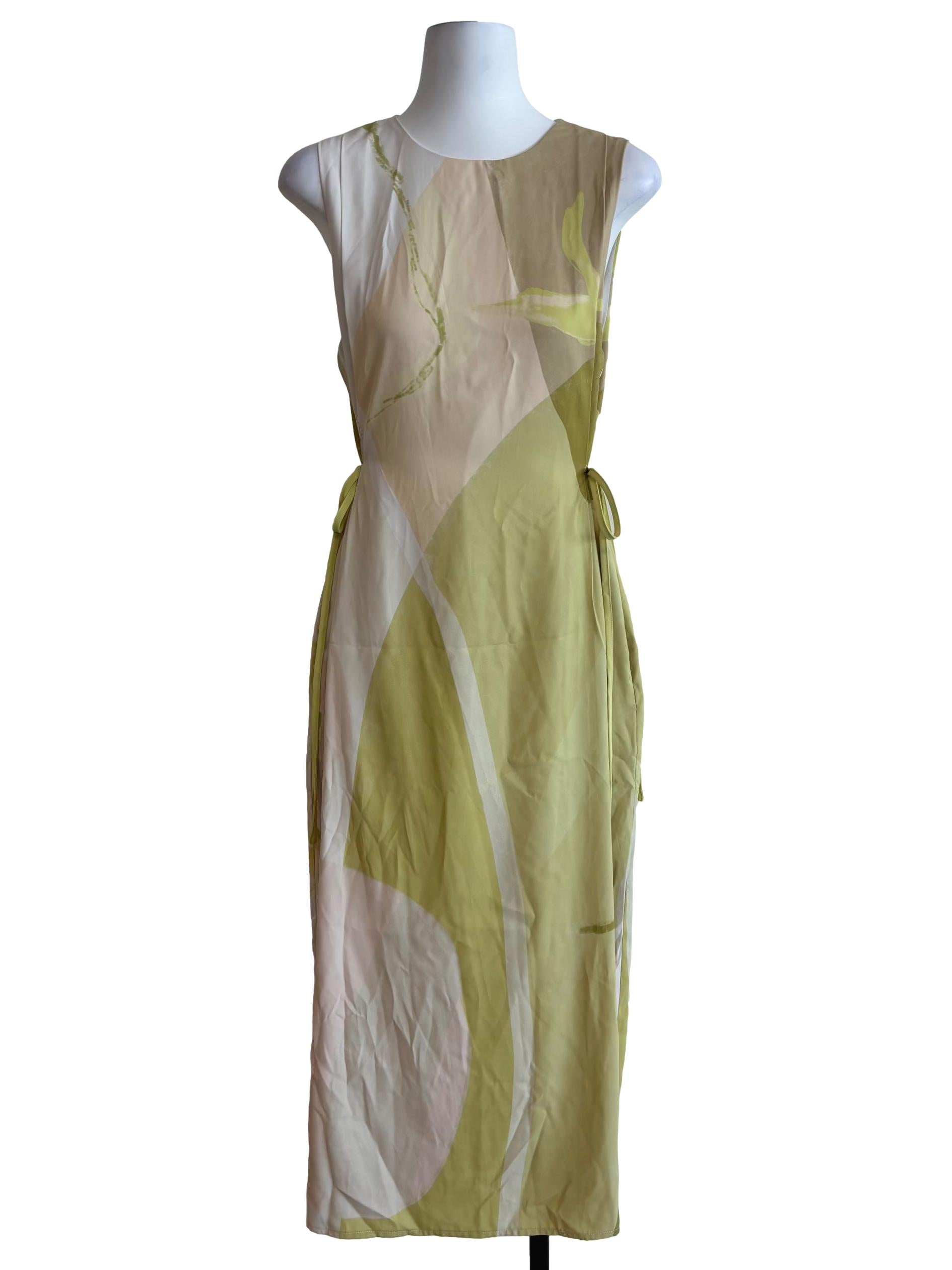 A Place To Be Pleat Shoulder Dress OSN