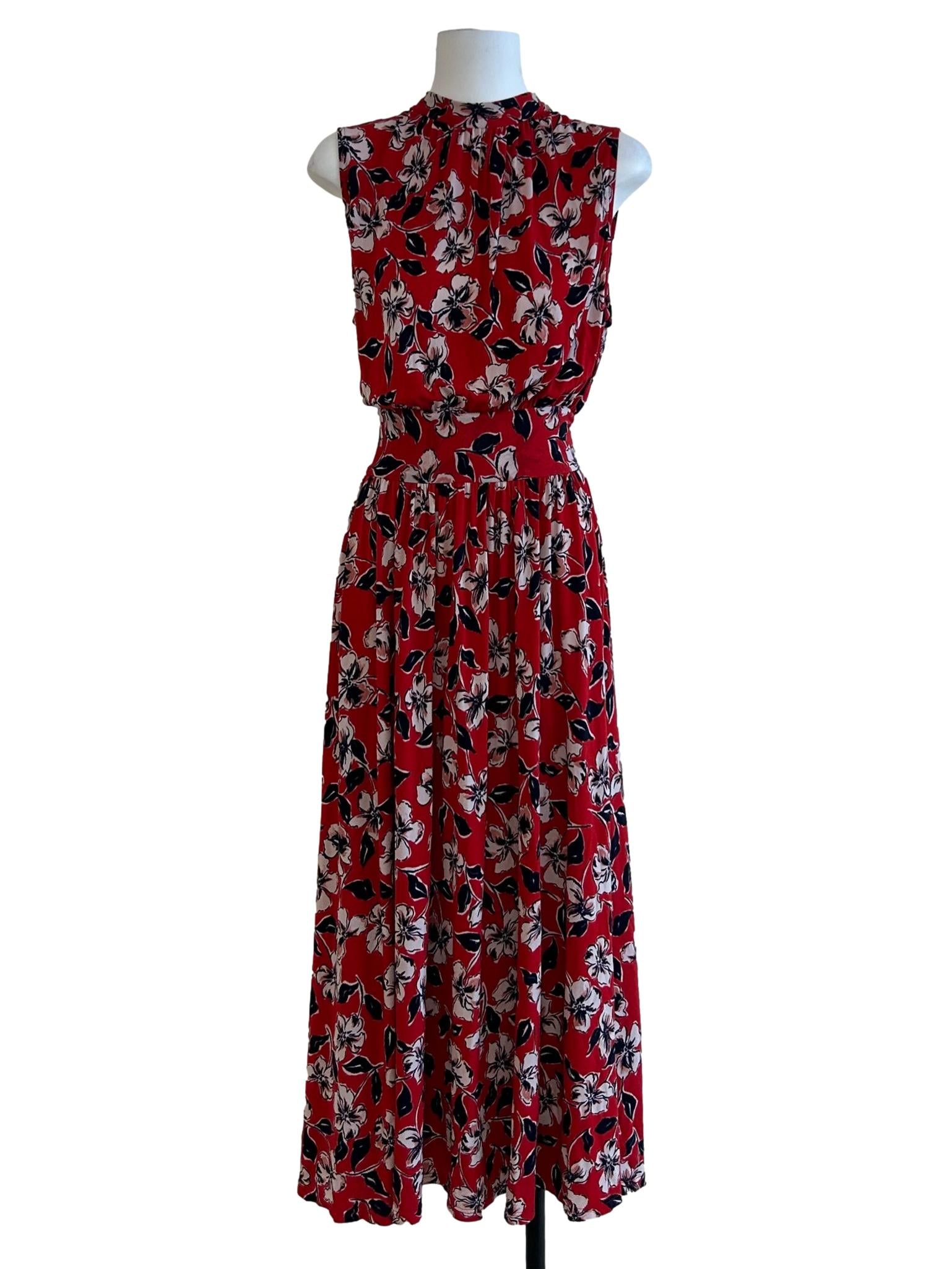 Candy Red Halter Dress