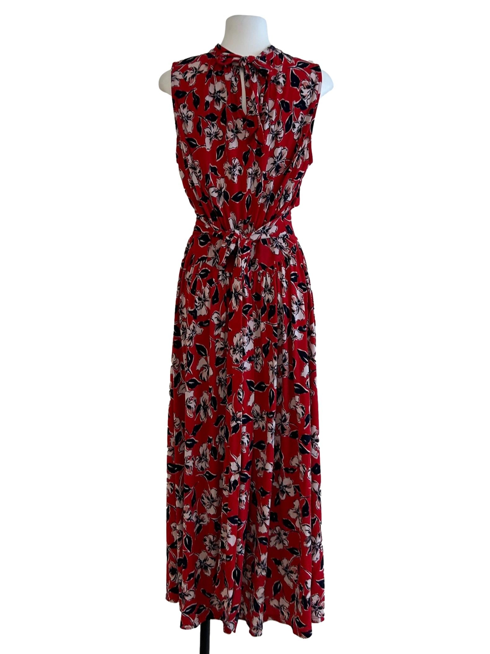 Candy Red Halter Dress