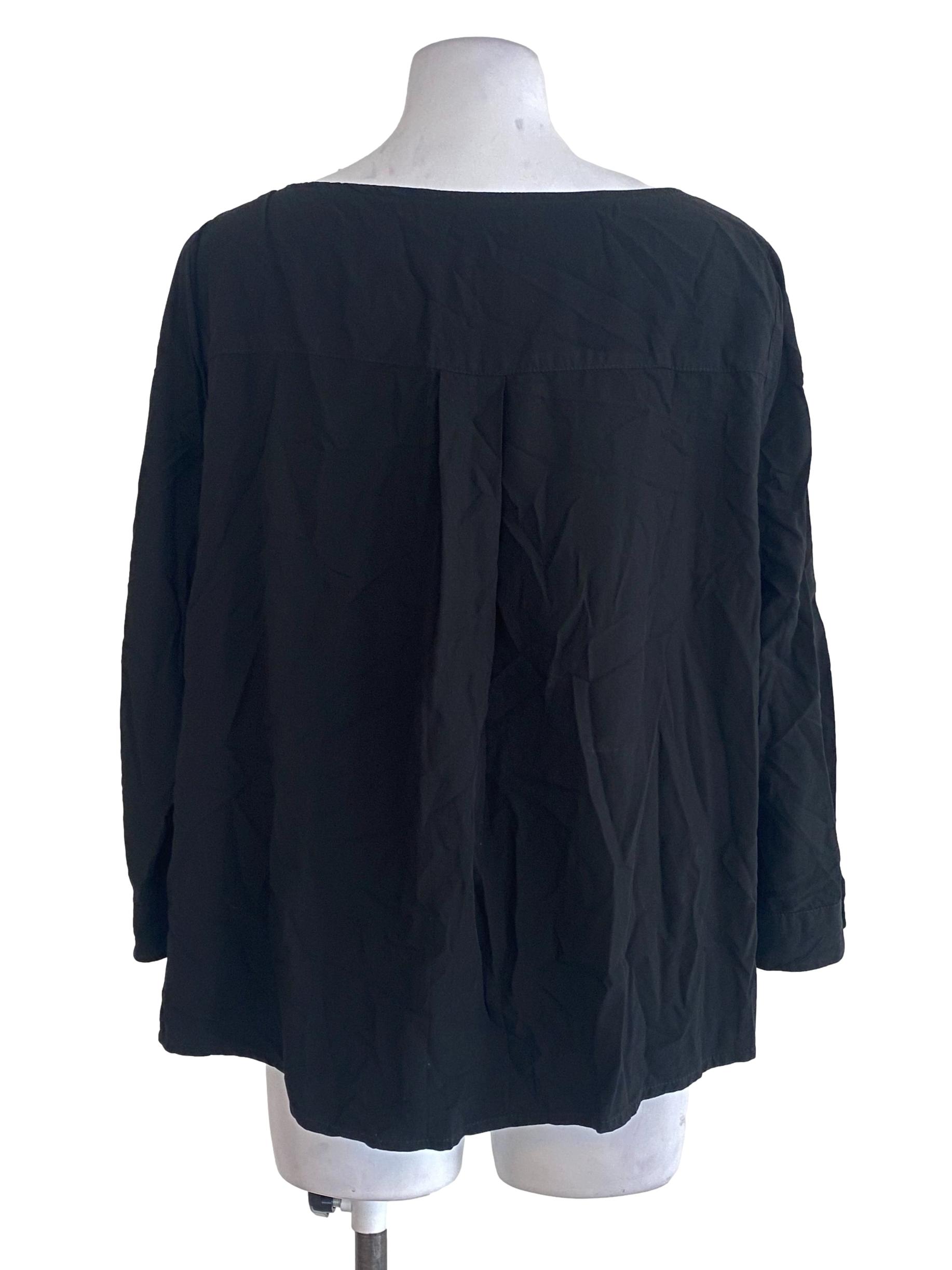 Black Plain Top