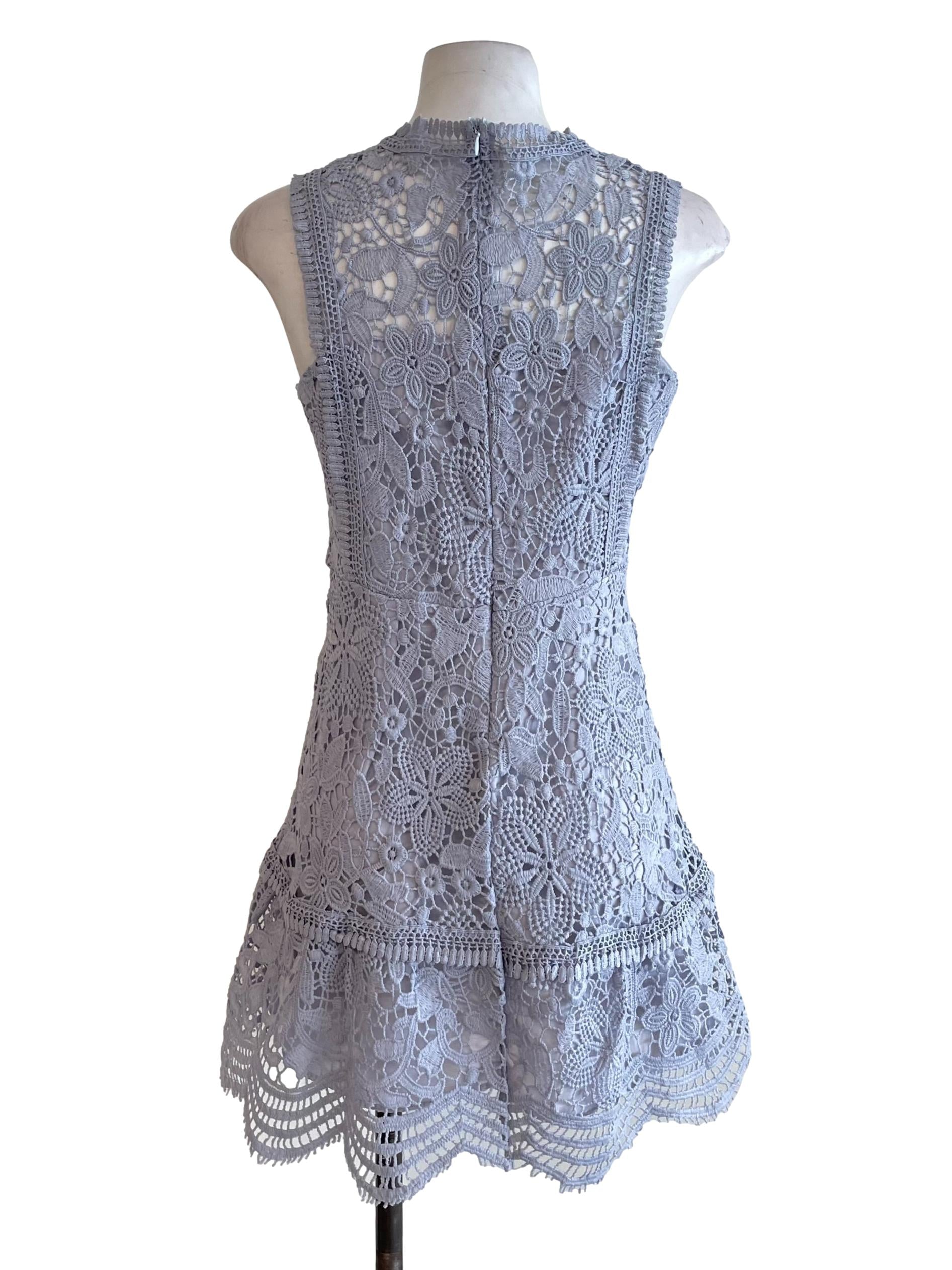 Flint Embroidery Flip Dress