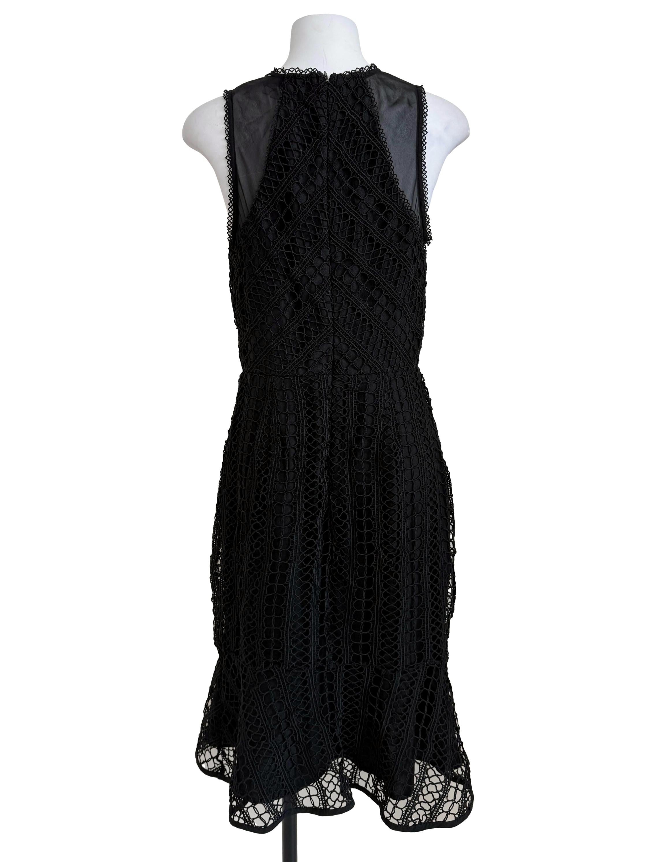 Black Lace  Sheath Dress